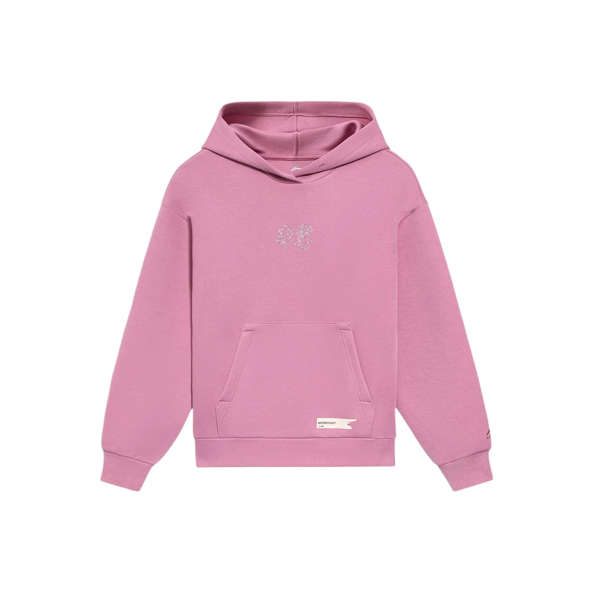 LINING Sports trend series Темно-розовато-красный Женские толстовки