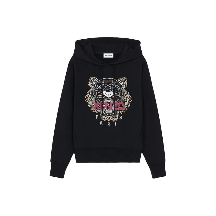 KENZO FW21 Толстовка Женская Черная