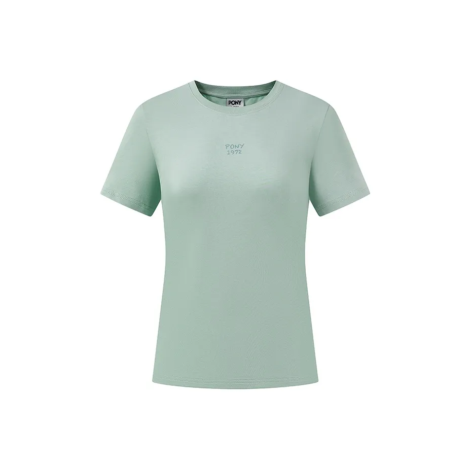 PONY T-Shirt Женская Синяя Зеленая