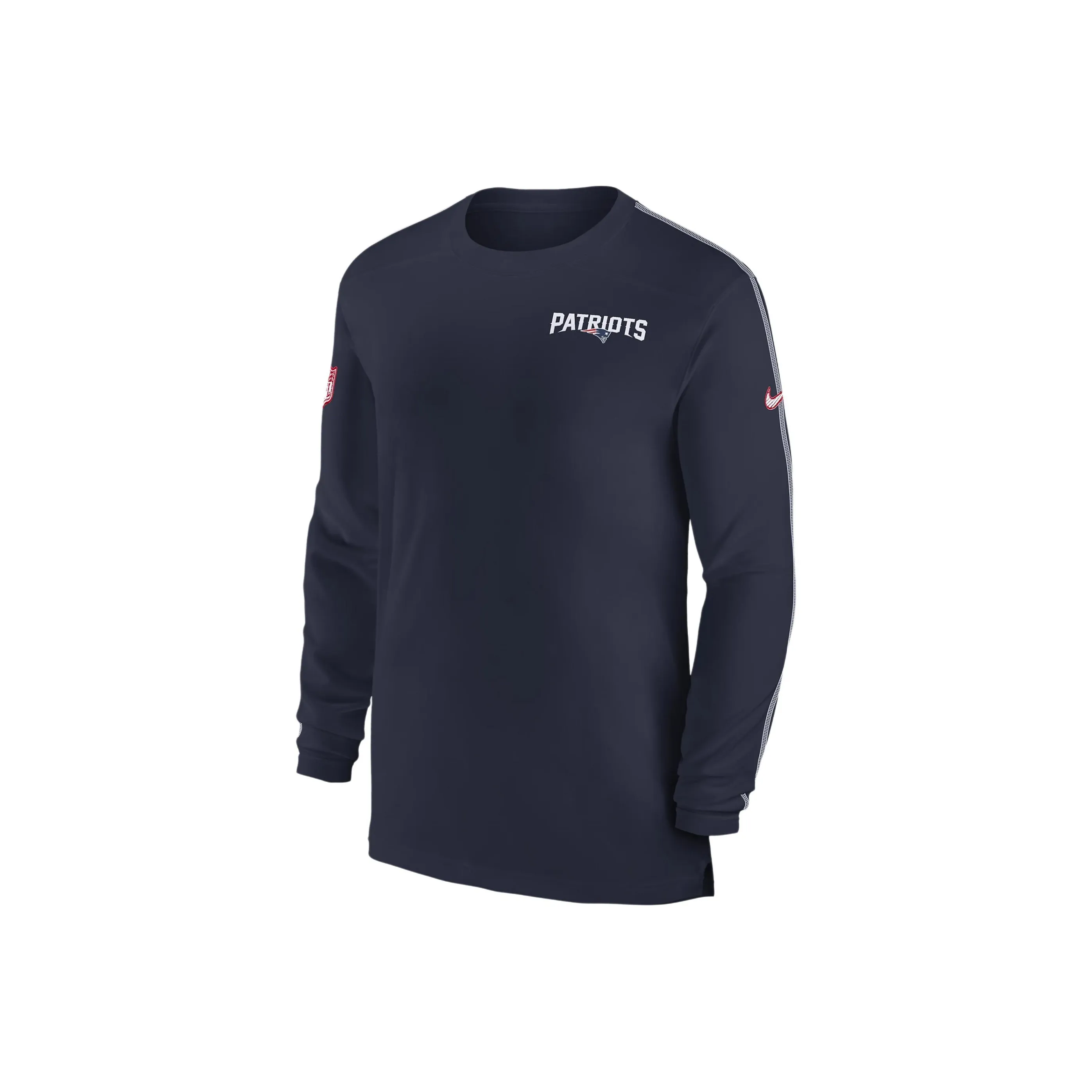 Nike New England Patriots Sideline Coach Men's Nike Dri FIT Nfl Long Sleeve Top