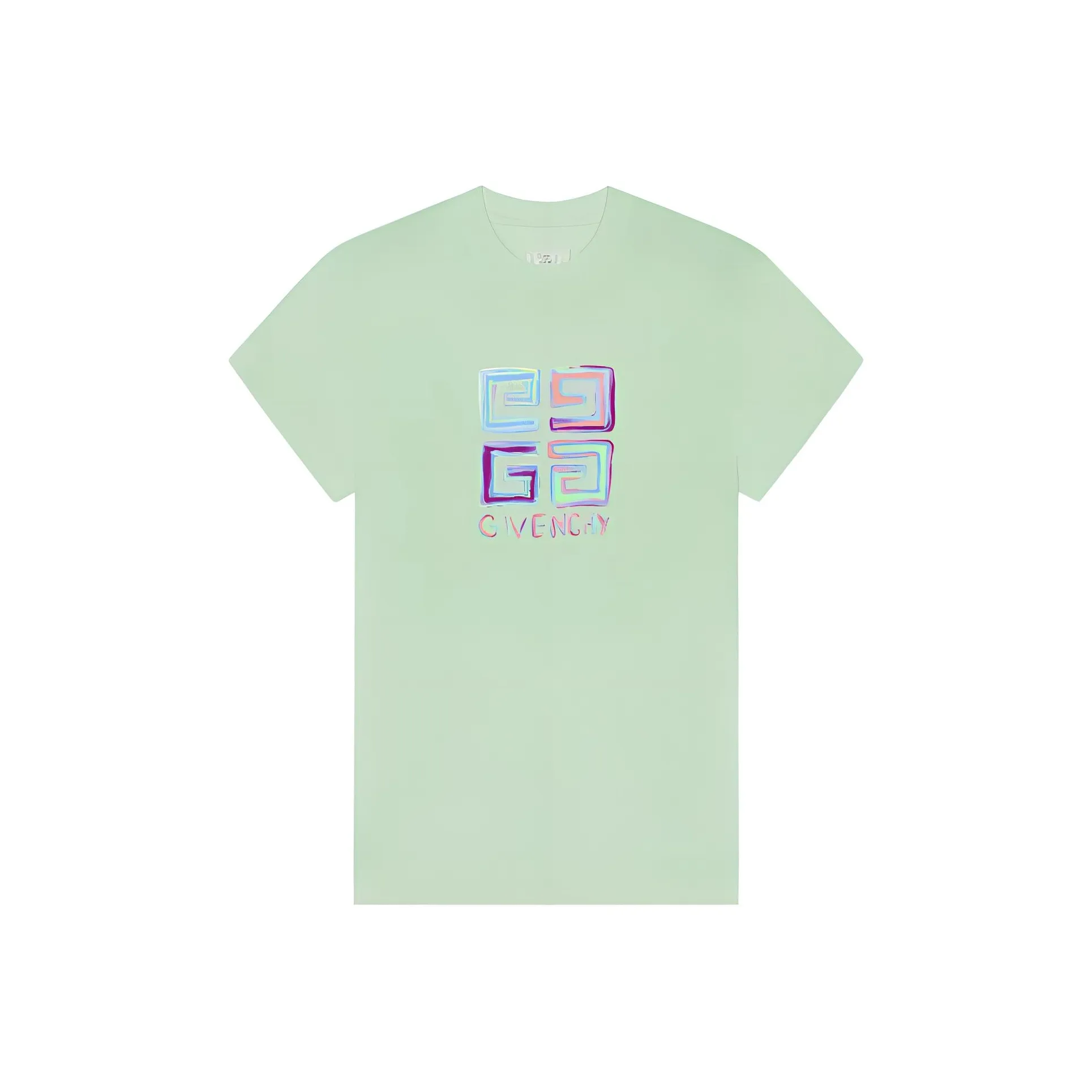 Givenchy Зеленые Женские Футболки