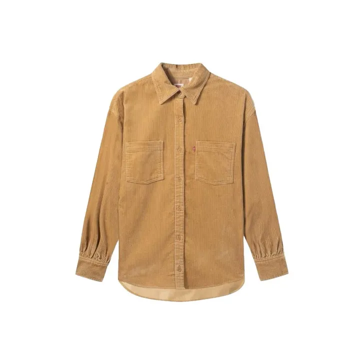 Levis Желтые Женские Рубашки