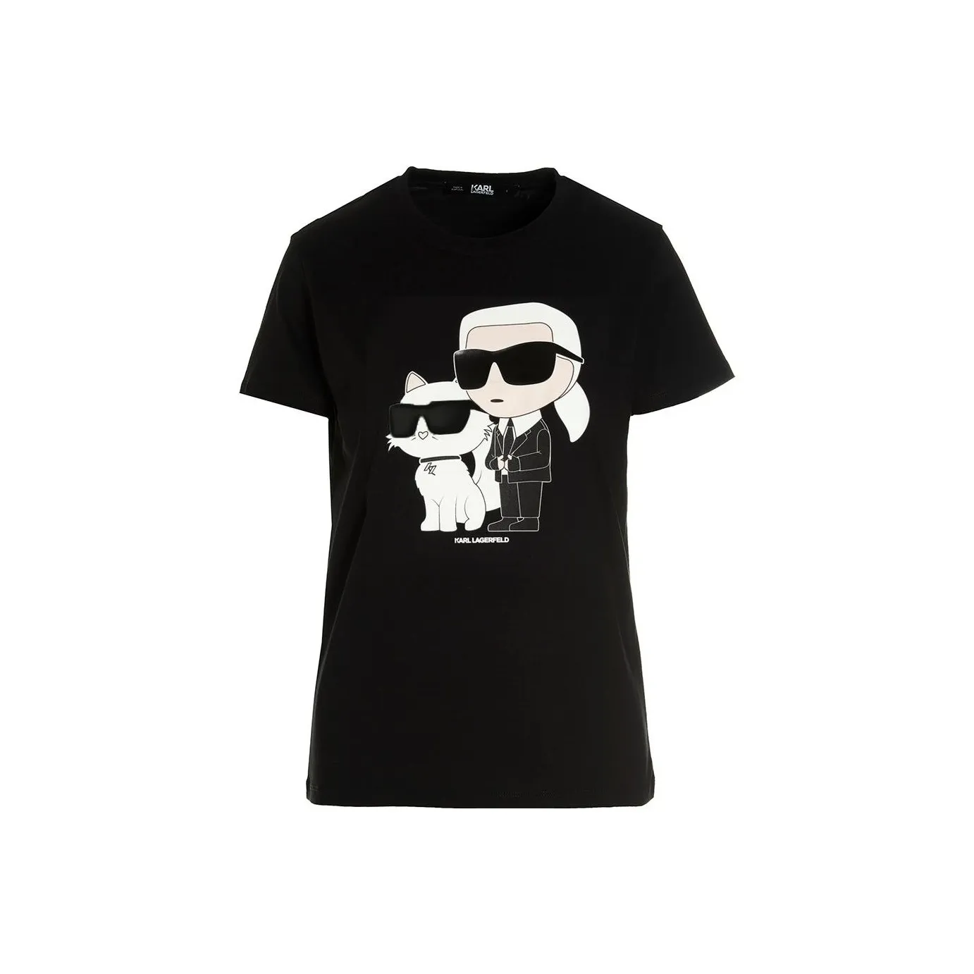 KARL LAGERFELD / Karl Lagerfeld Jeans Ikonik 2.0 Crewneck T Shirt