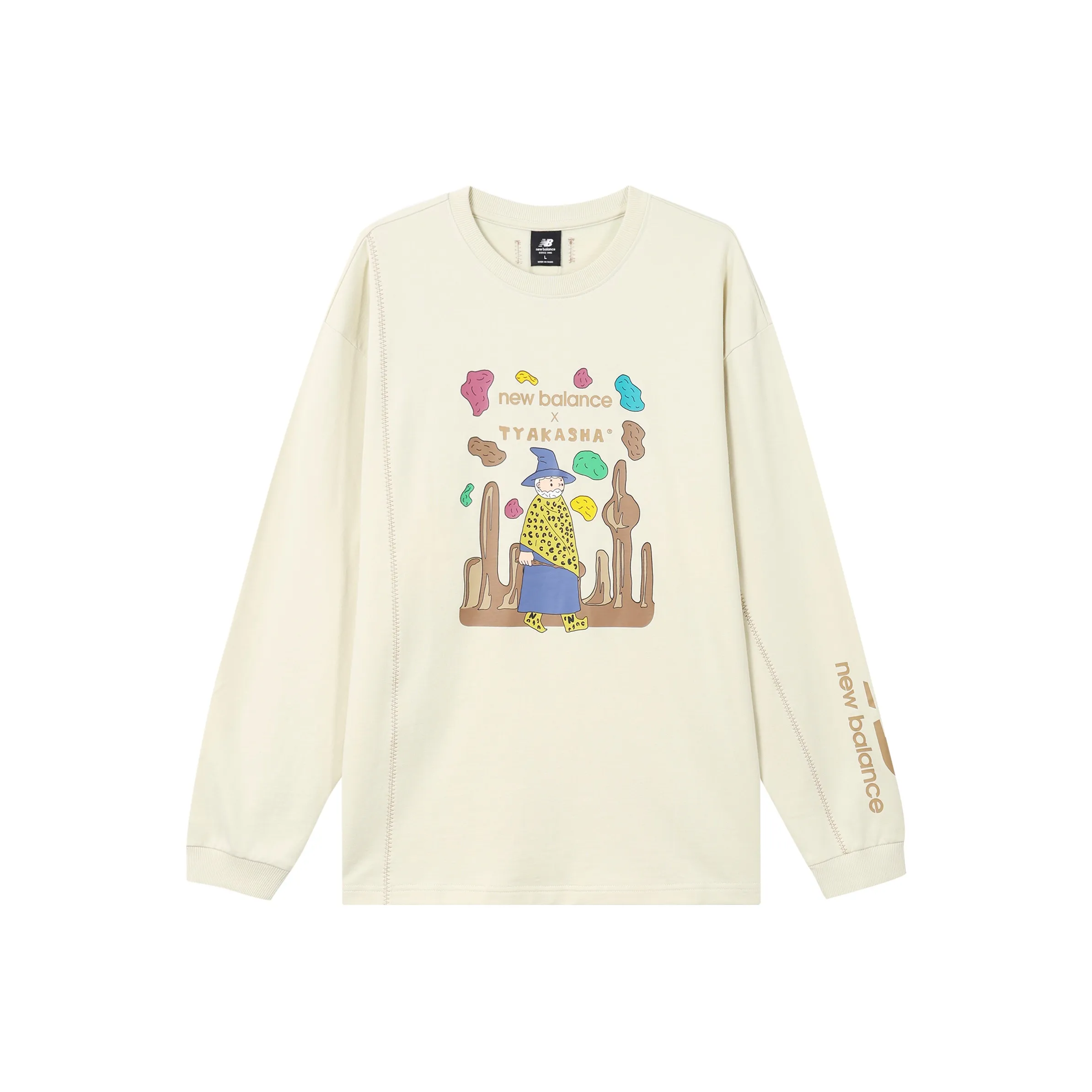 New Balance Белые Женские Свитшоты