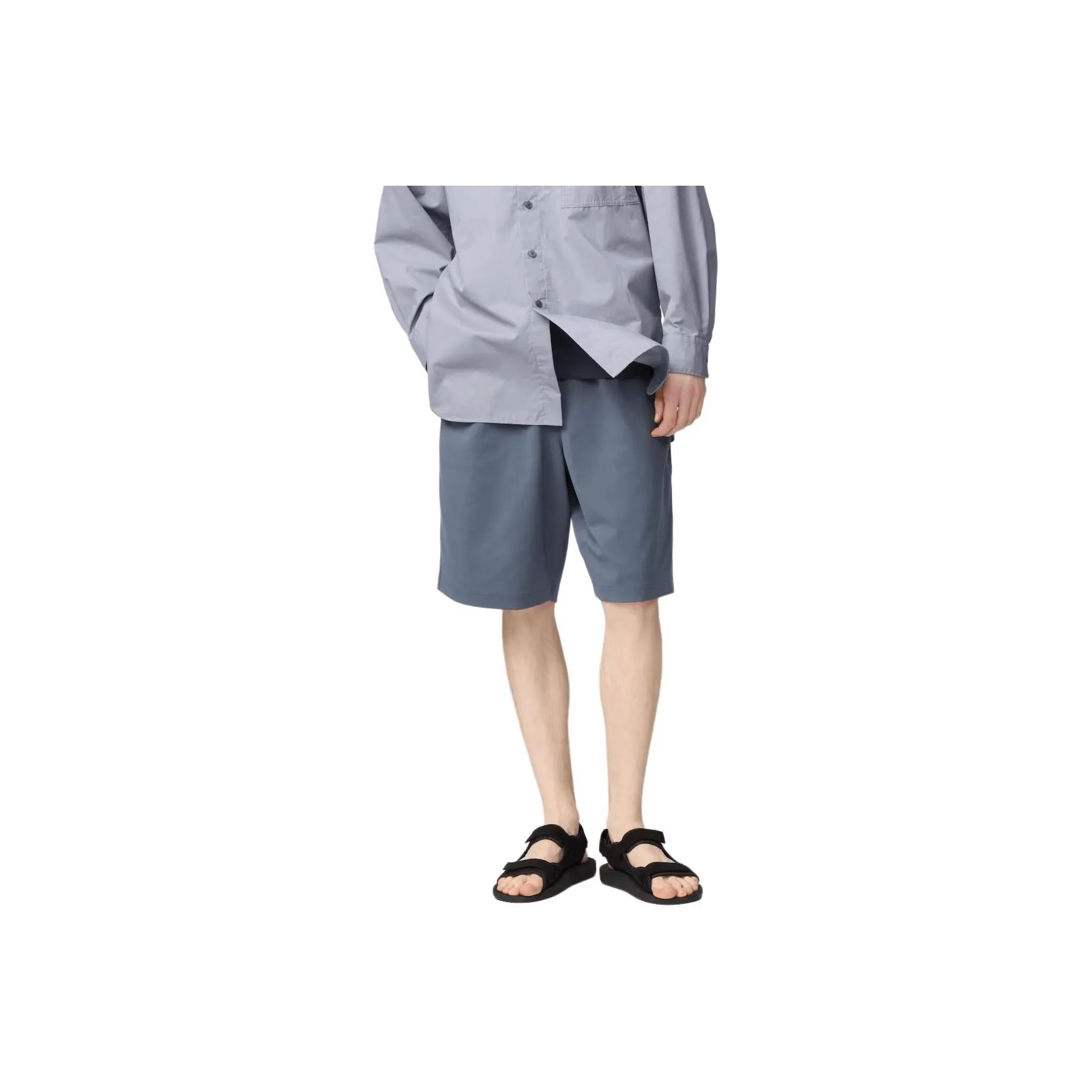 Uniqlo U Collection SS25 Повседневные шорты Мужские Серые