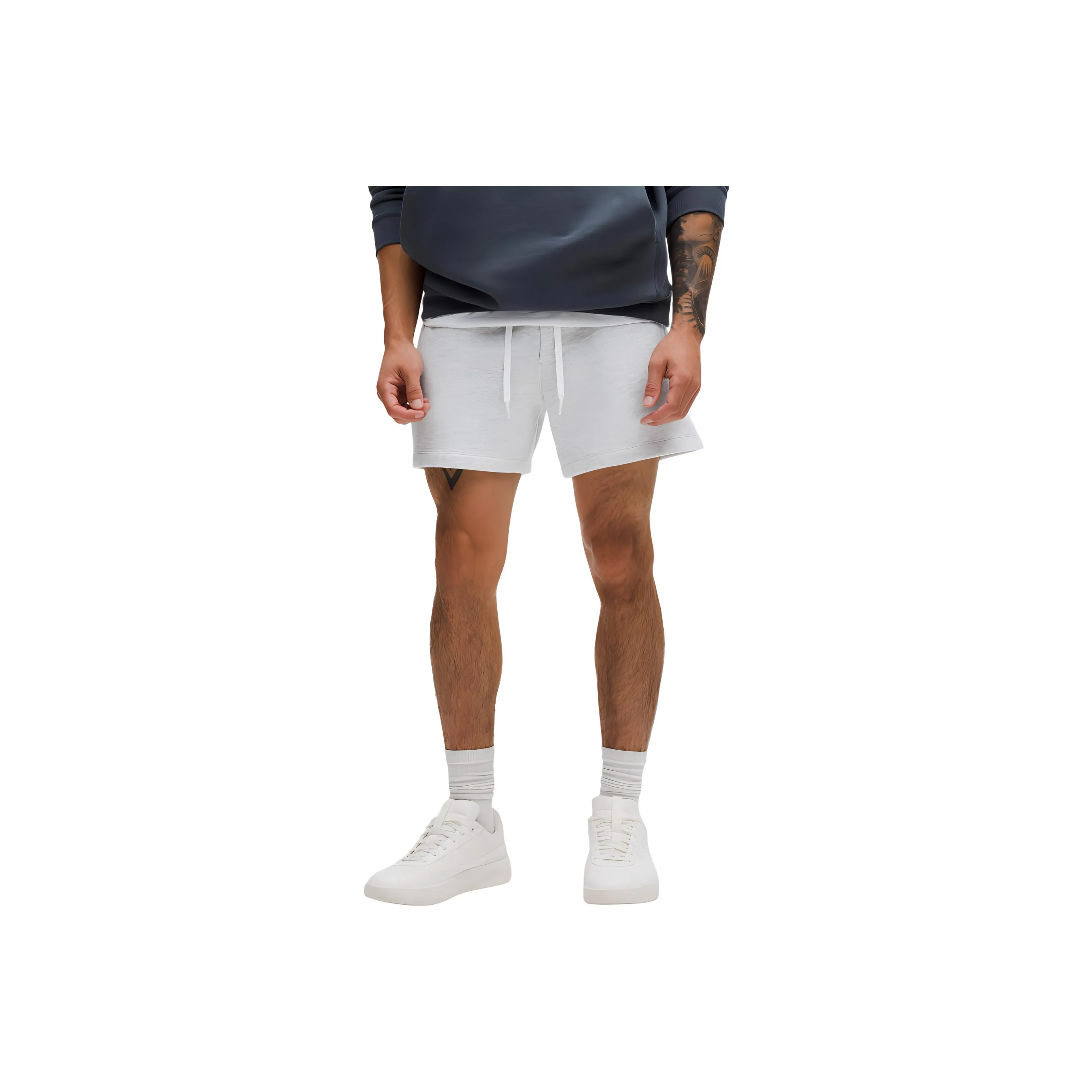 lululemon Steady State Classic Fit Повседневные шорты Мужские Смешанный цвет Ядерный Сверхсветло-серый