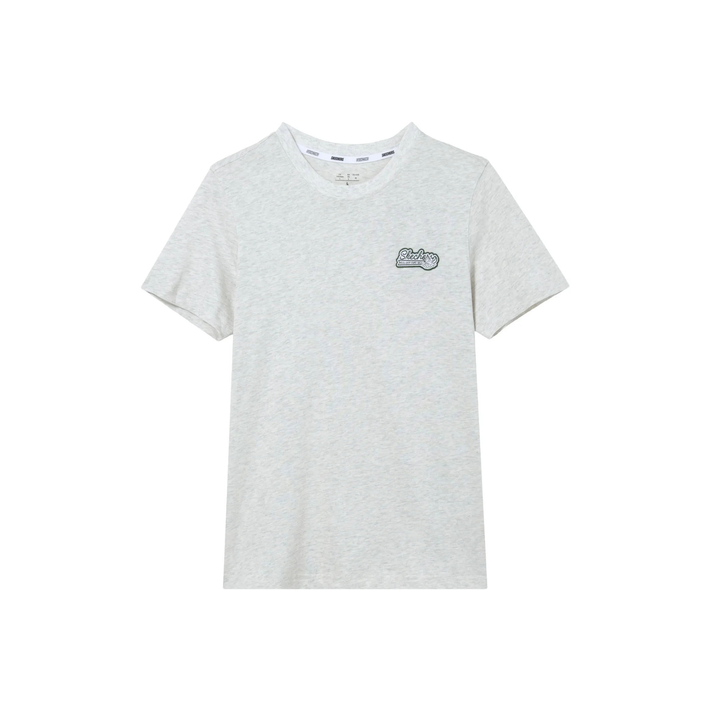Skechers T Shirt Women's Light Heather Gray