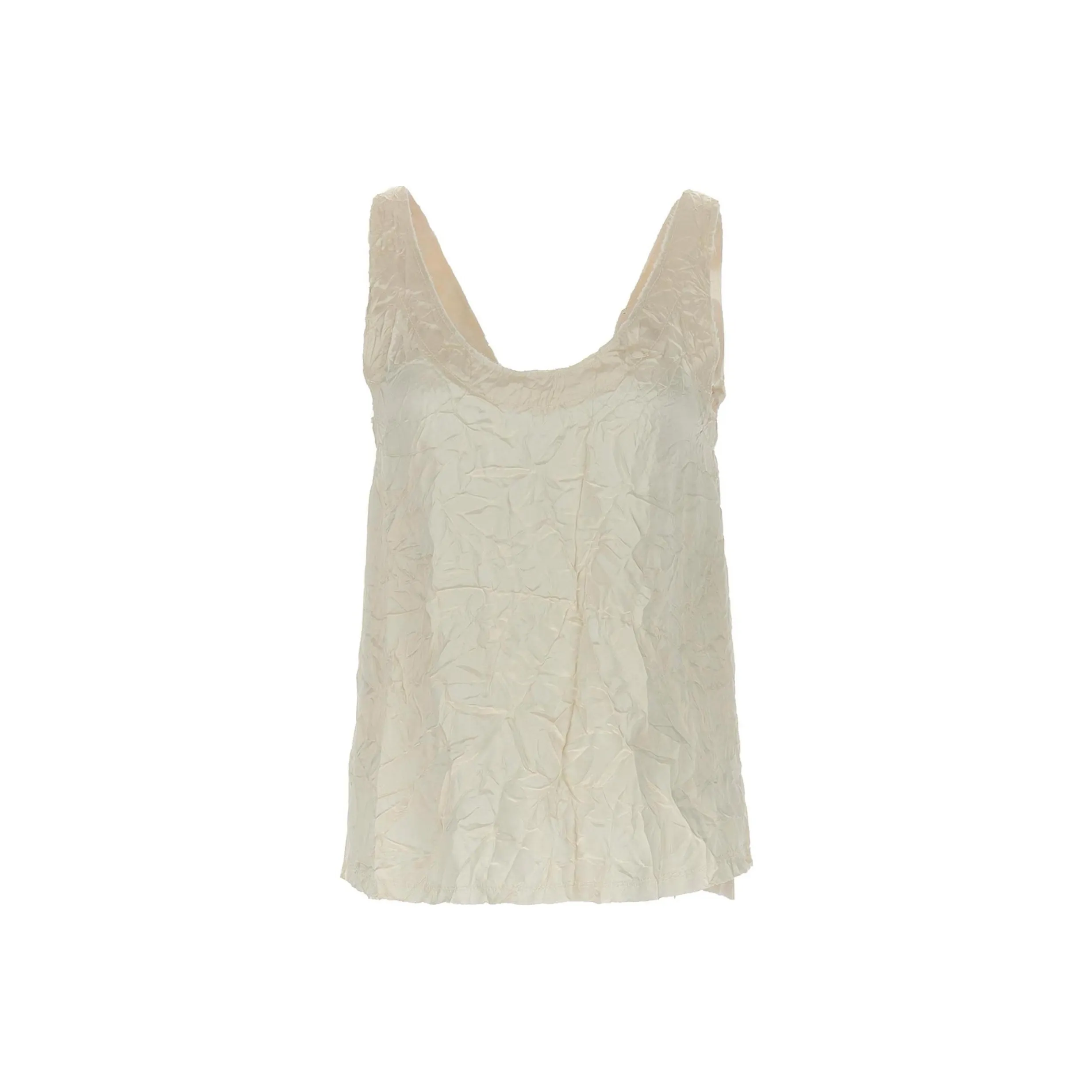 Lanvin Splitted Sleeveless Tank Top