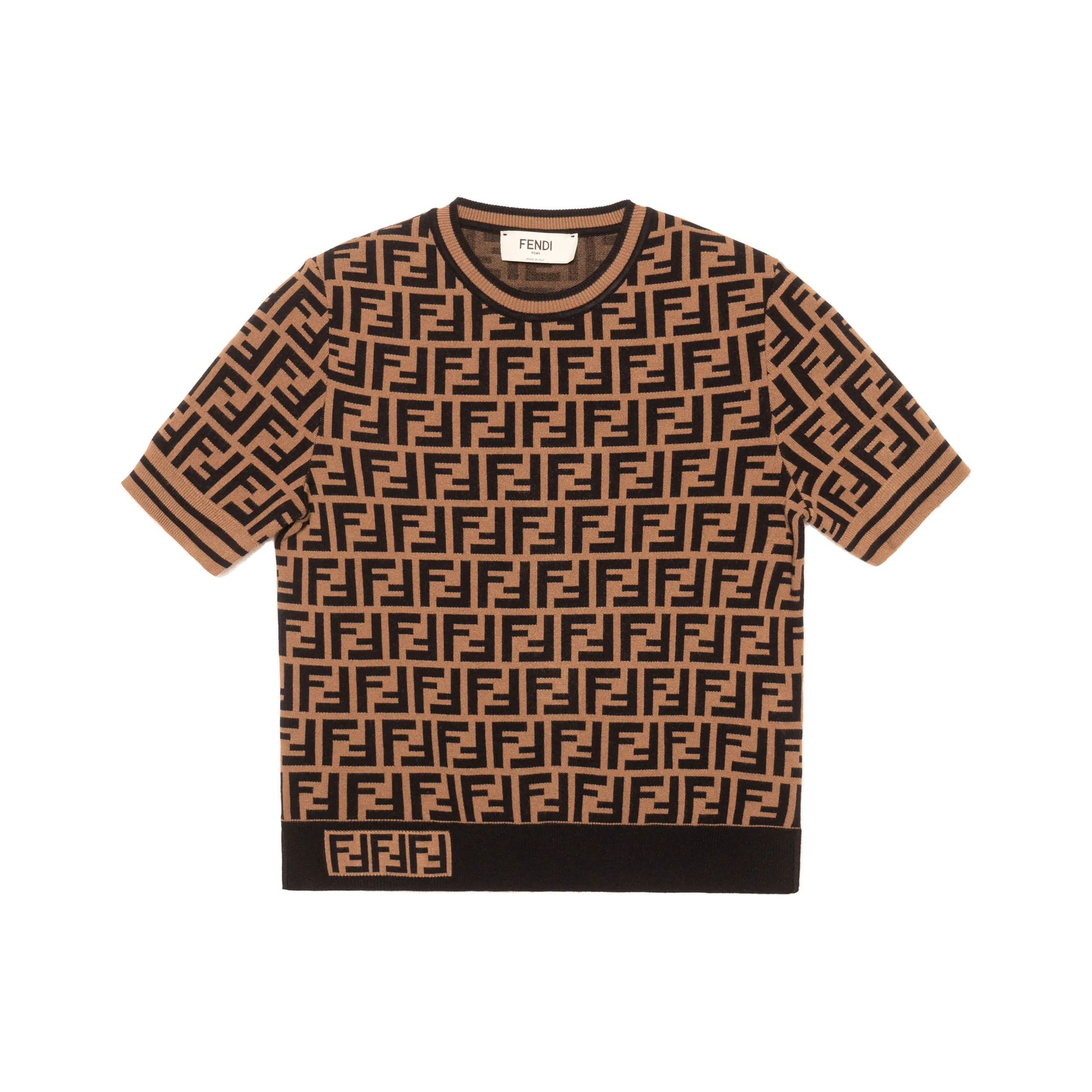 FENDI Women's Fabric FF Motif Sweater