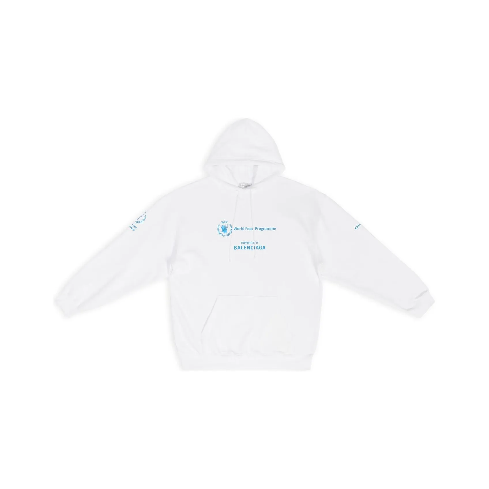 Balenciaga x WFP FW22 Толстовка Женская Белая