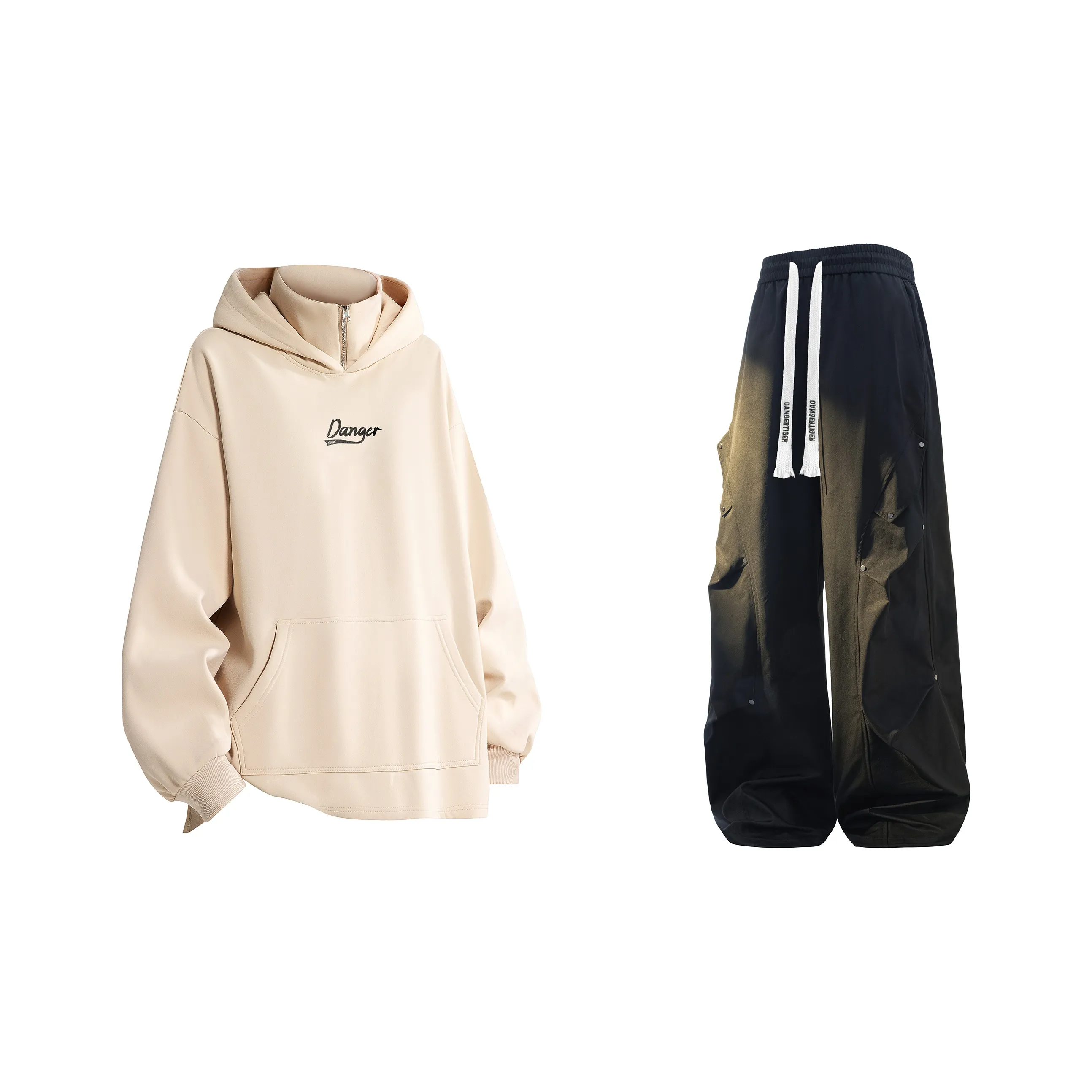 DANGERTIGER Sweatshirt Set Unisex