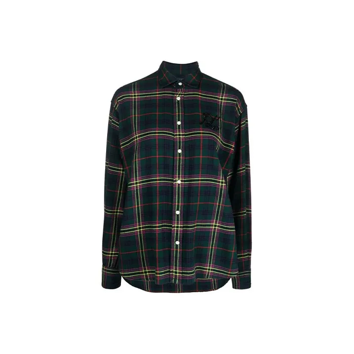 Polo Ralph Lauren Рубашка Женская Зеленая