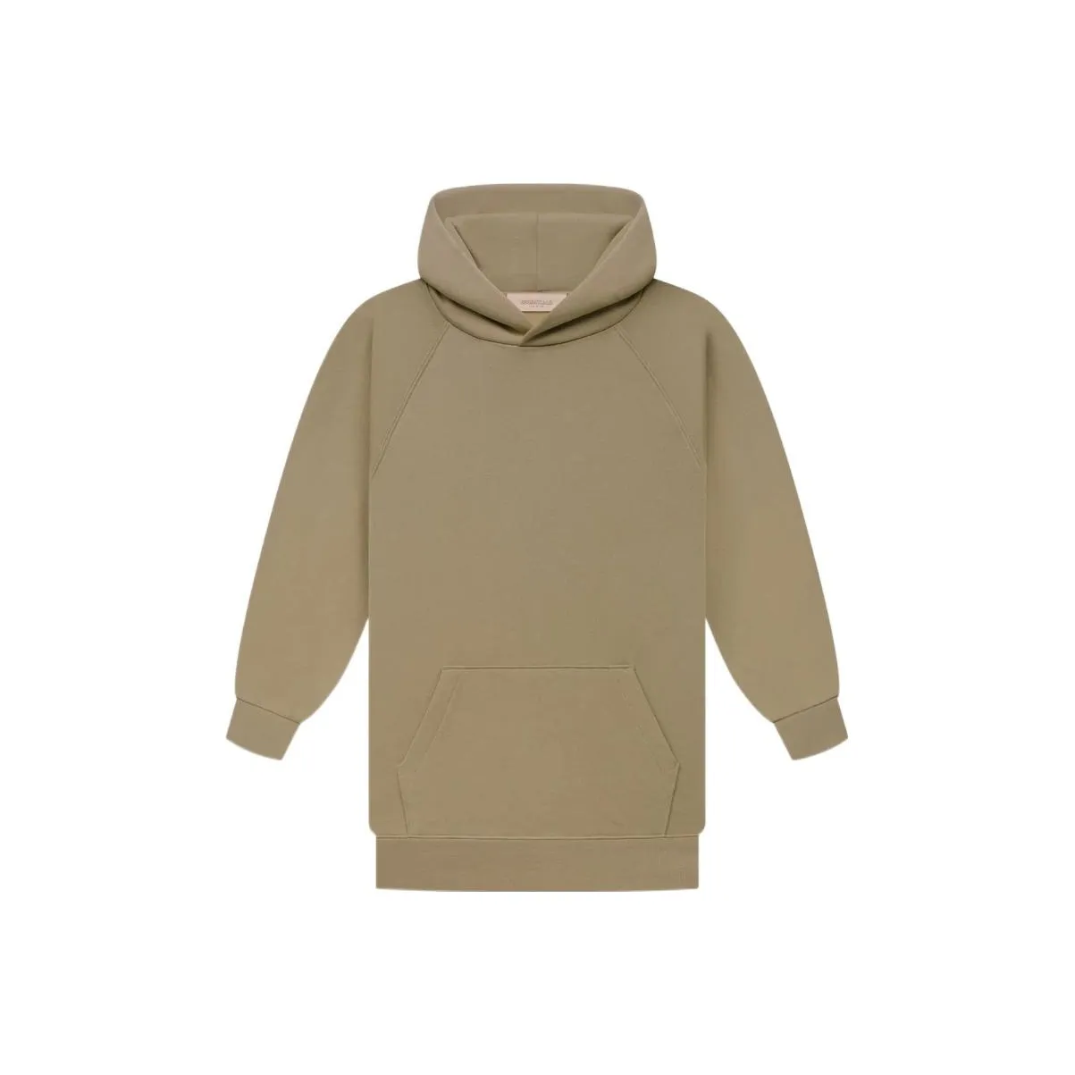 Fear Of God Essentials Women's 3/4 Sleeve Hoodie Oak