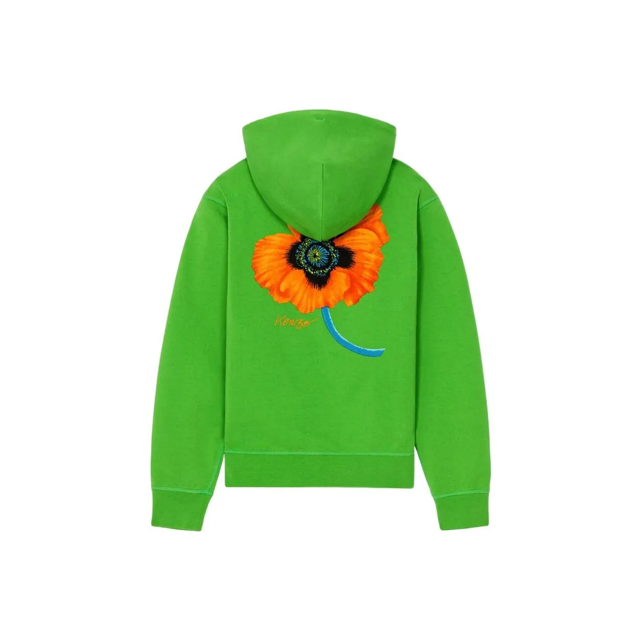 KENZO X Nigo FW22 Толстовка Осенняя Женская Зеленая