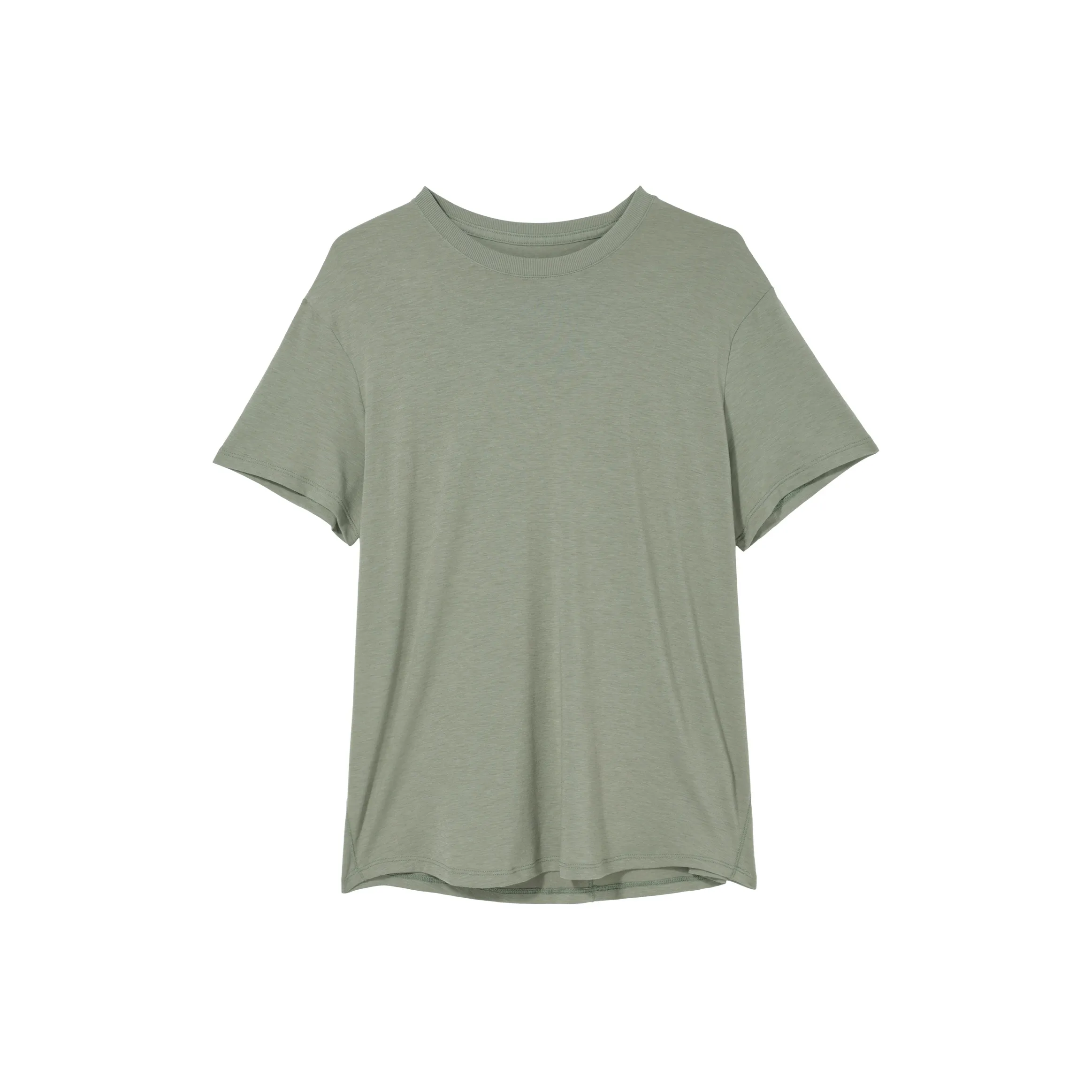 Nike T Shirt Women's Light Army Green/Black