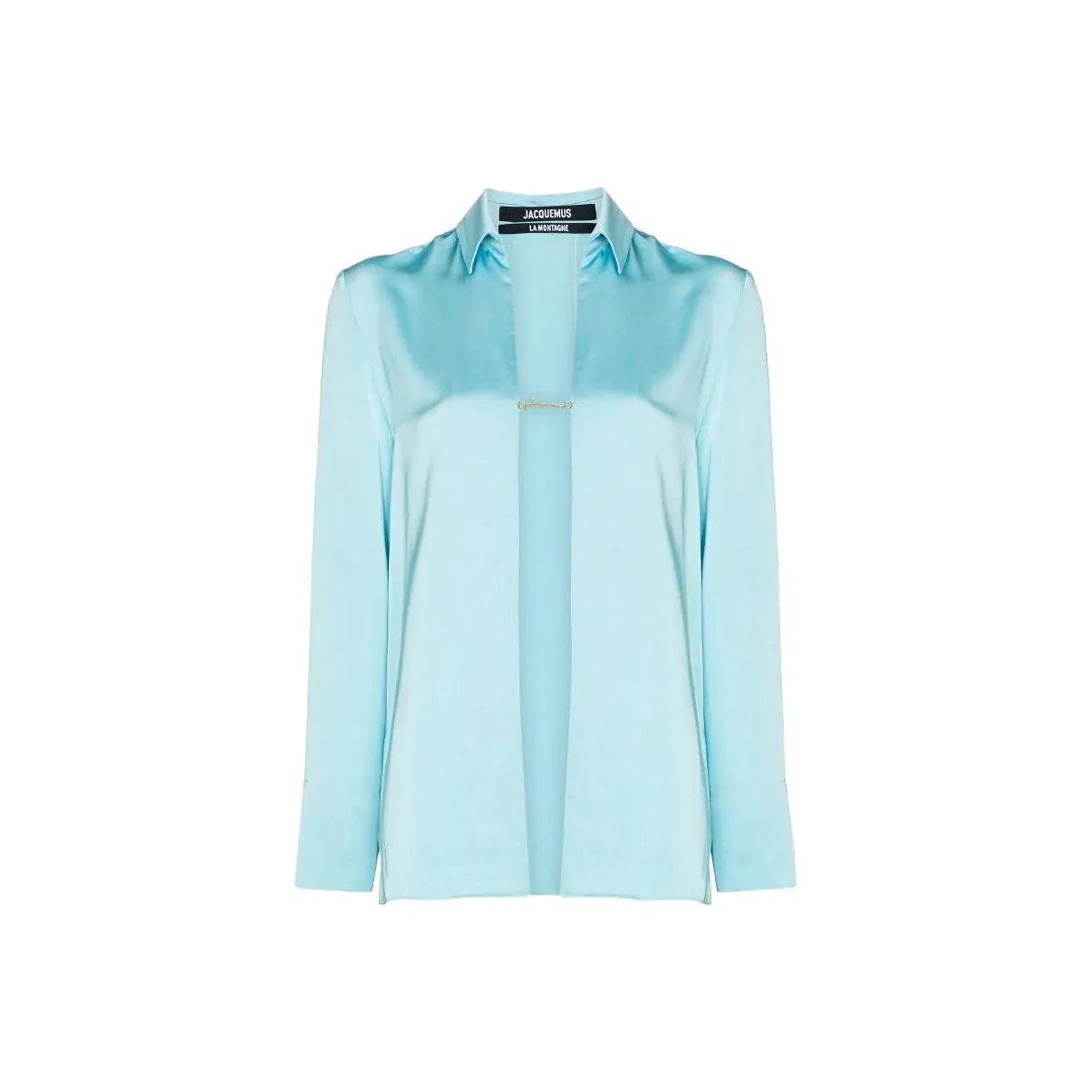 Jacquemus Светло-синие Женские Рубашки