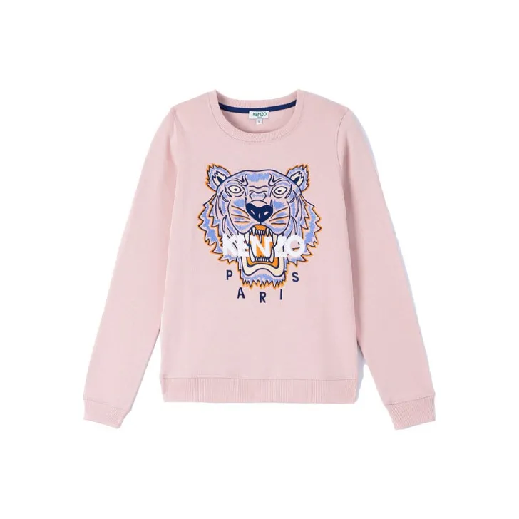 KENZO Светло-розовые Женские Свитшоты