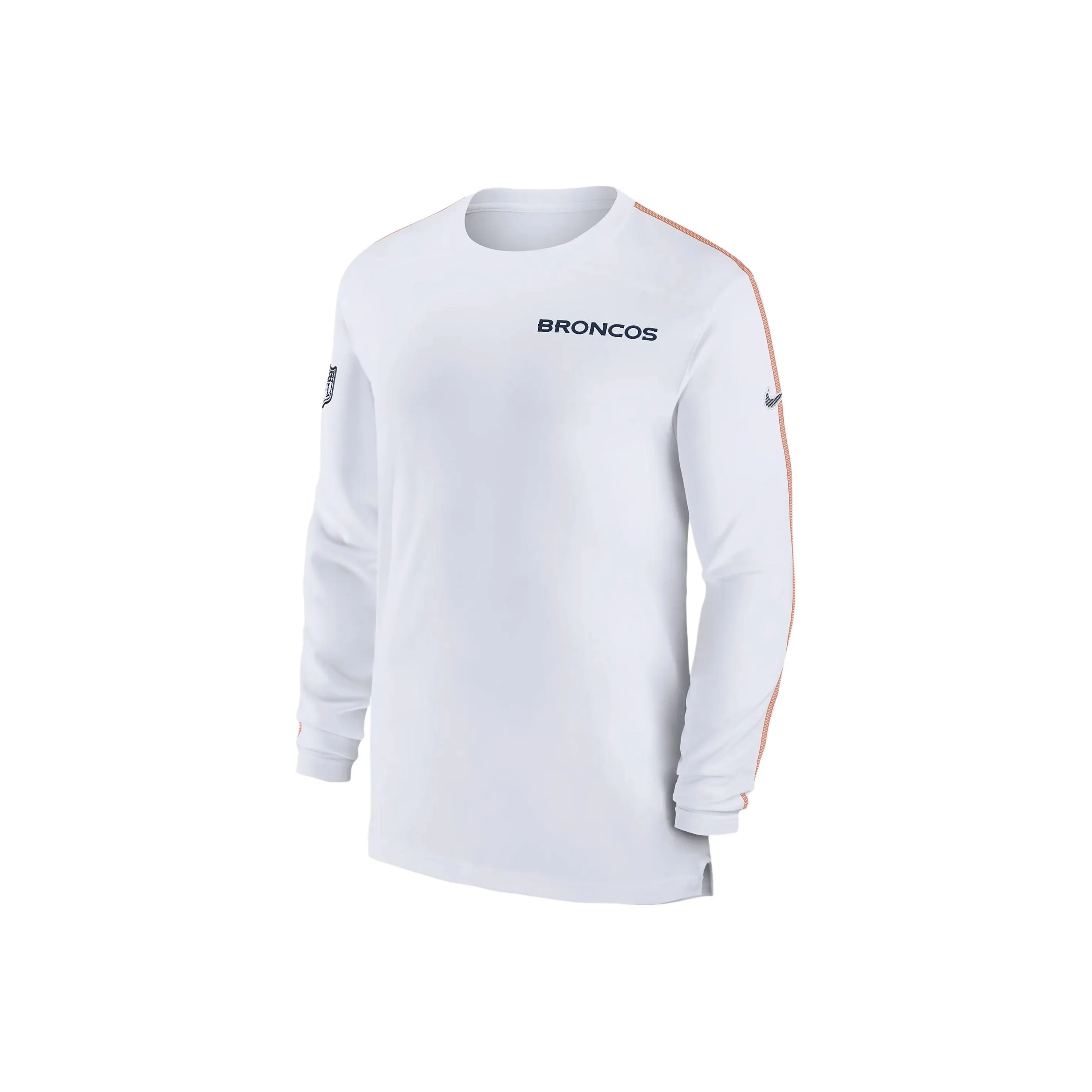 Nike Denver Broncos Sideline Coach Men's Nike Dri FIT Nfl Long Sleeve Top