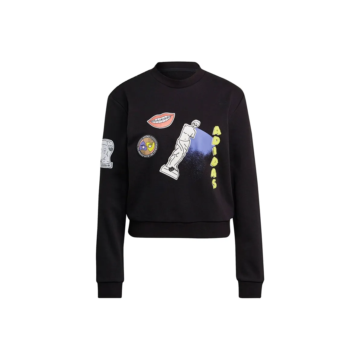 Adidas Originals Fakten Sweatshirt Sweatshirts Women's Black