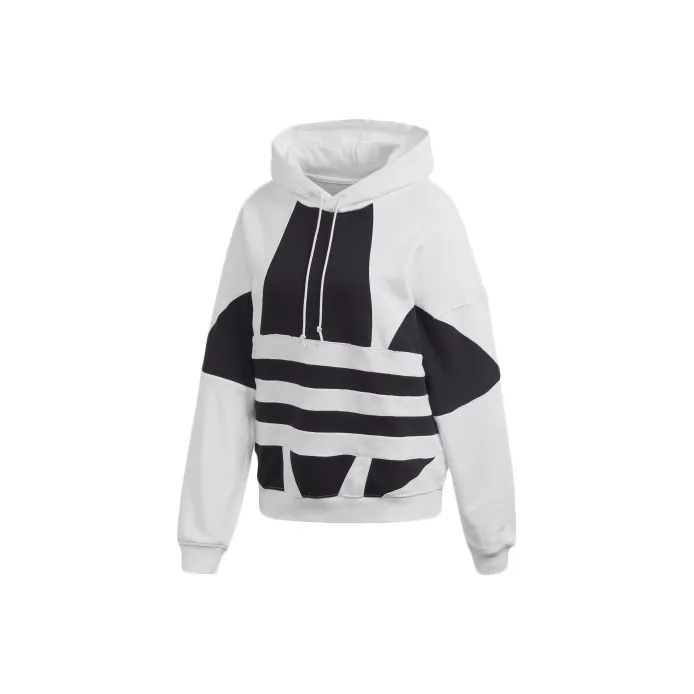 Adidas Big Trifoil Pullover Hoodie White/Black