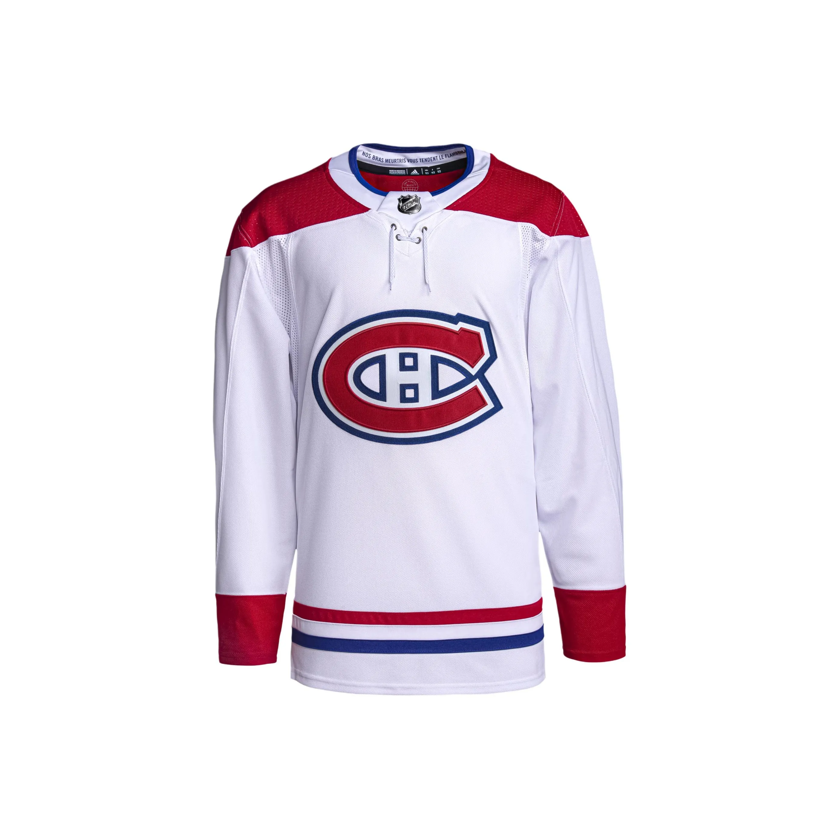 Adidas CANADIENS Гостевой Аутентичный Pro Джерси Спортивная одежда Мужская Белая