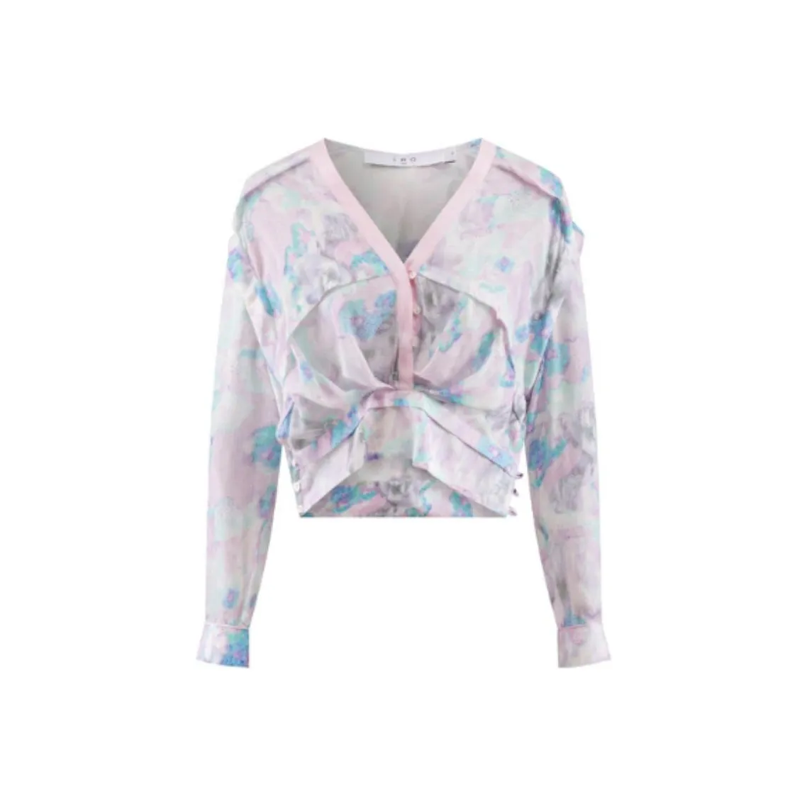 Iro Floral print V neck Blouse