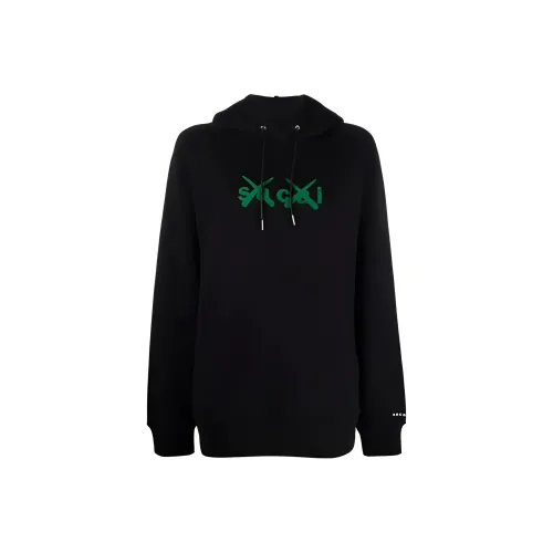sacai Черный Женские Свитшоты