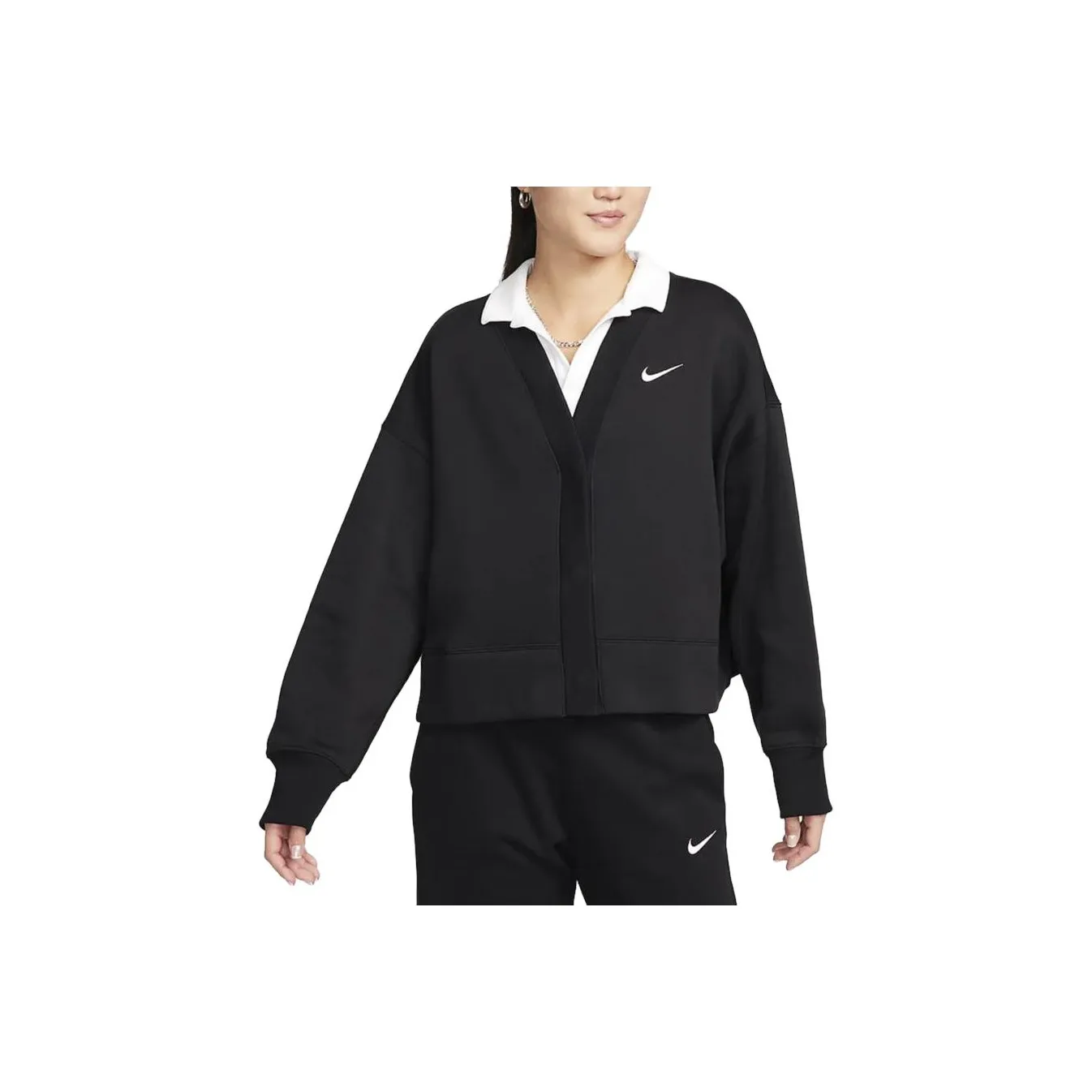 NIKE Черный Женские Трикотаж