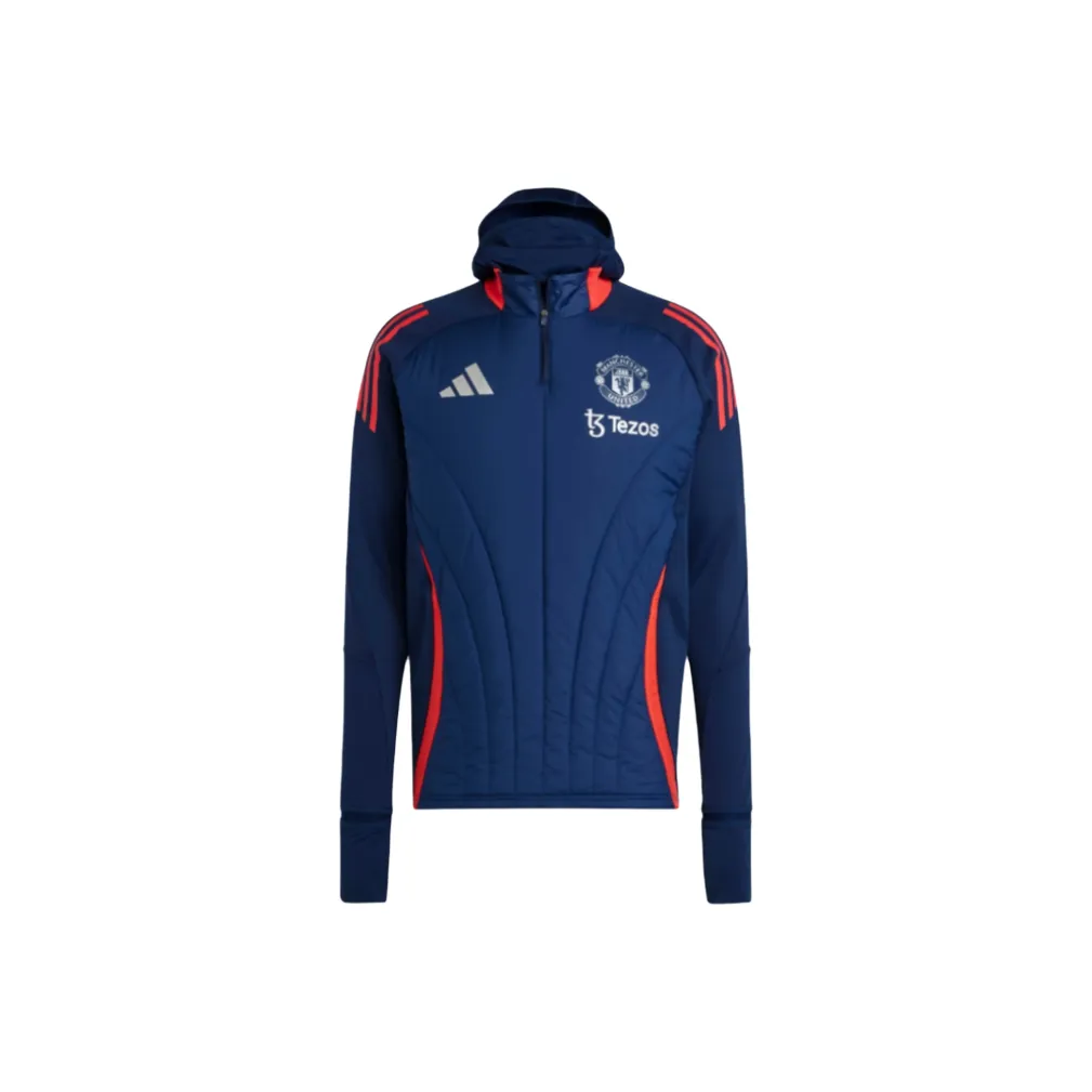 Adidas MANCHESTER UNITED THEATRE OF DREAMS Soccer Jersey Men's Marine Blue