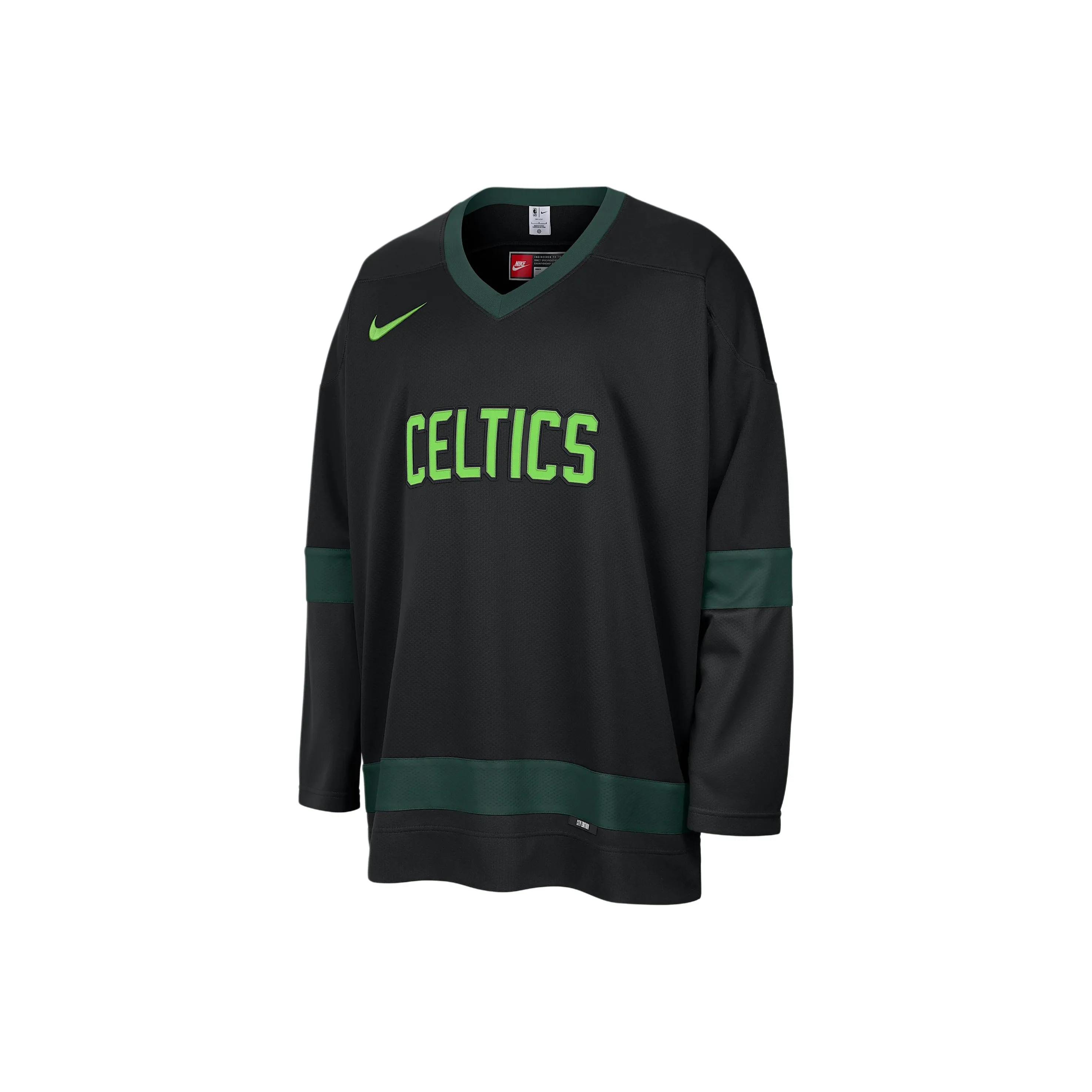 Nike Boston Celtics City Edition Men's Nike Nba Hockey Jersey