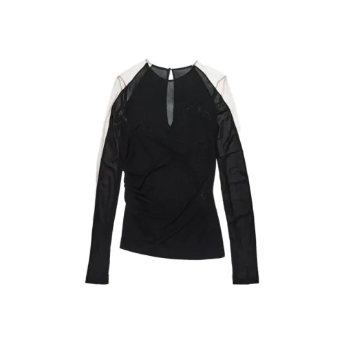 Helmut Lang Черные Женские Т-рубашки