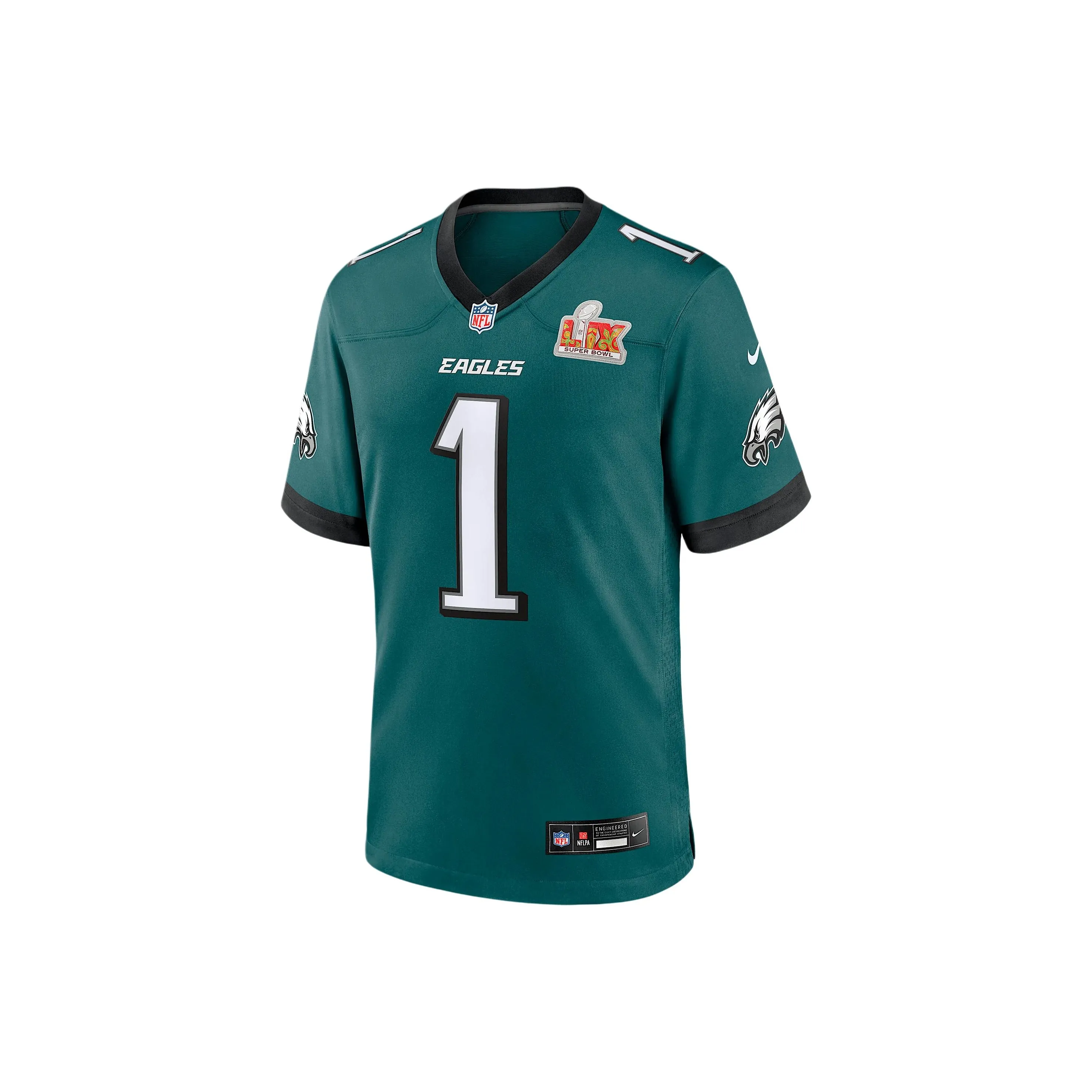 Nike Jalen Hurts Philadelphia Eagles Super Bowl Lix Men's Nike Nfl Game Jersey