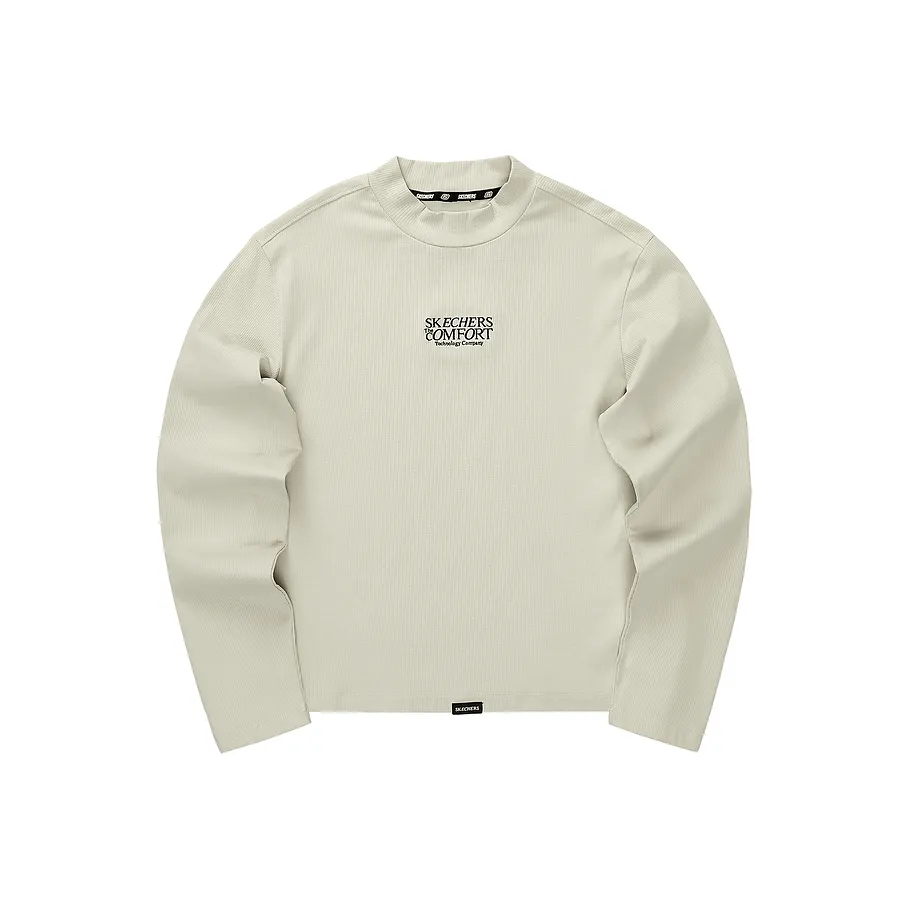 Skechers Обычный T-Shirt Женские Светло-коричневый