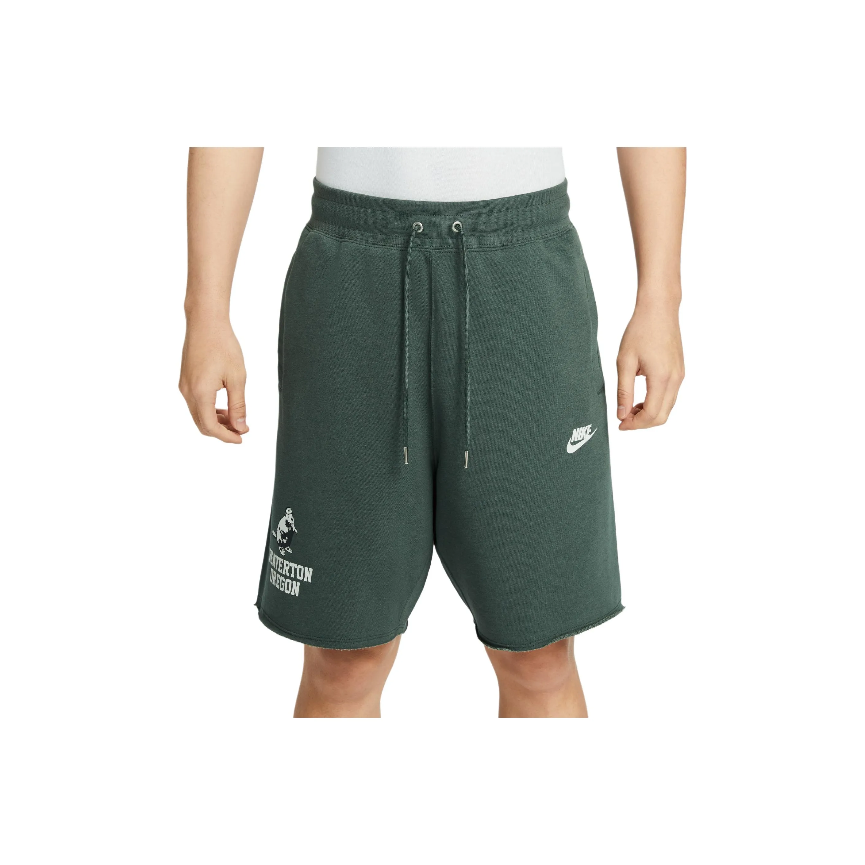 Nike ALUMNI Повседневные шорты Мужские Винтаж зеленый