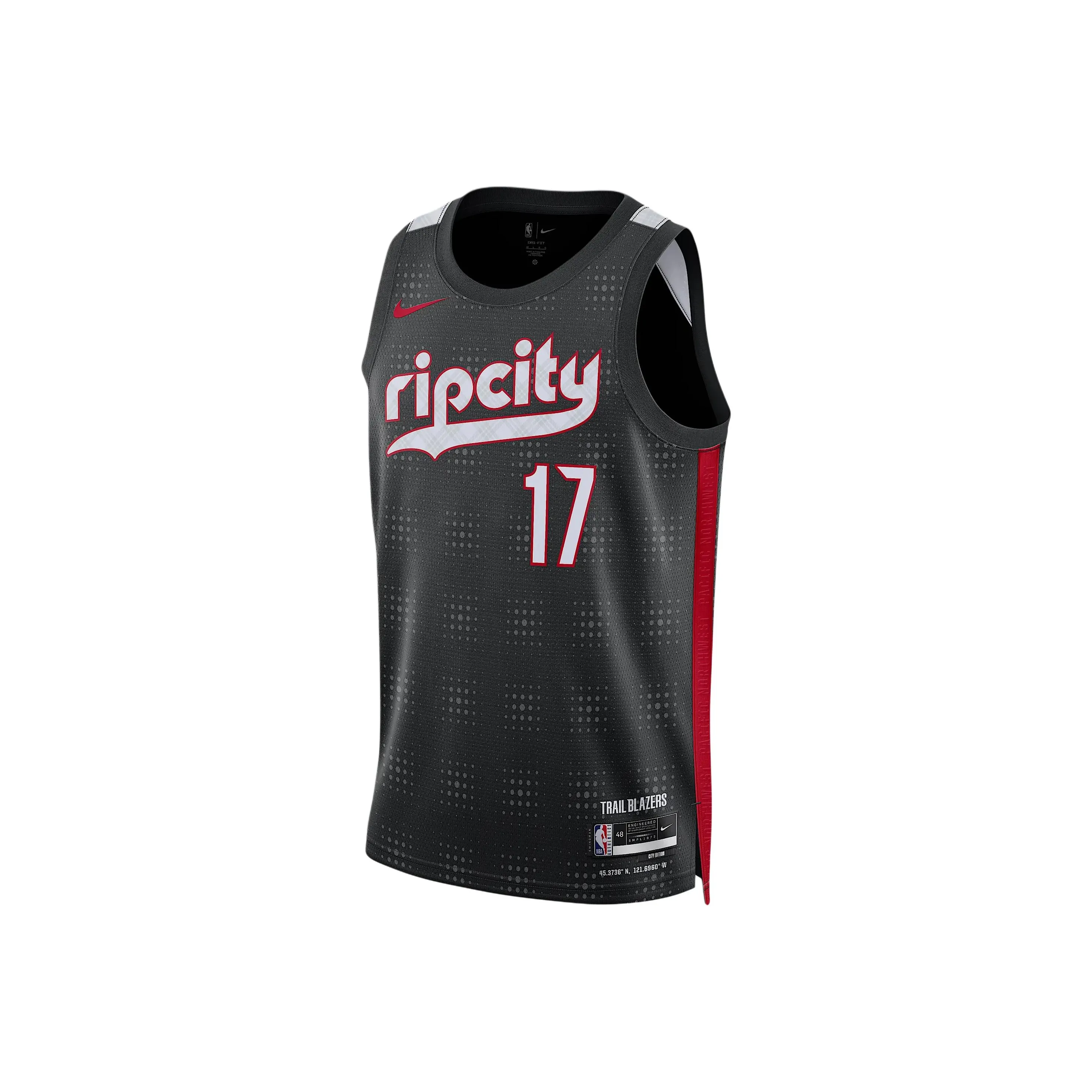 Nike Shaedon Sharpe Portland Trail Blazers 2024/25 City Edition Men's Nike Dri FIT Nba Swingman Jersey