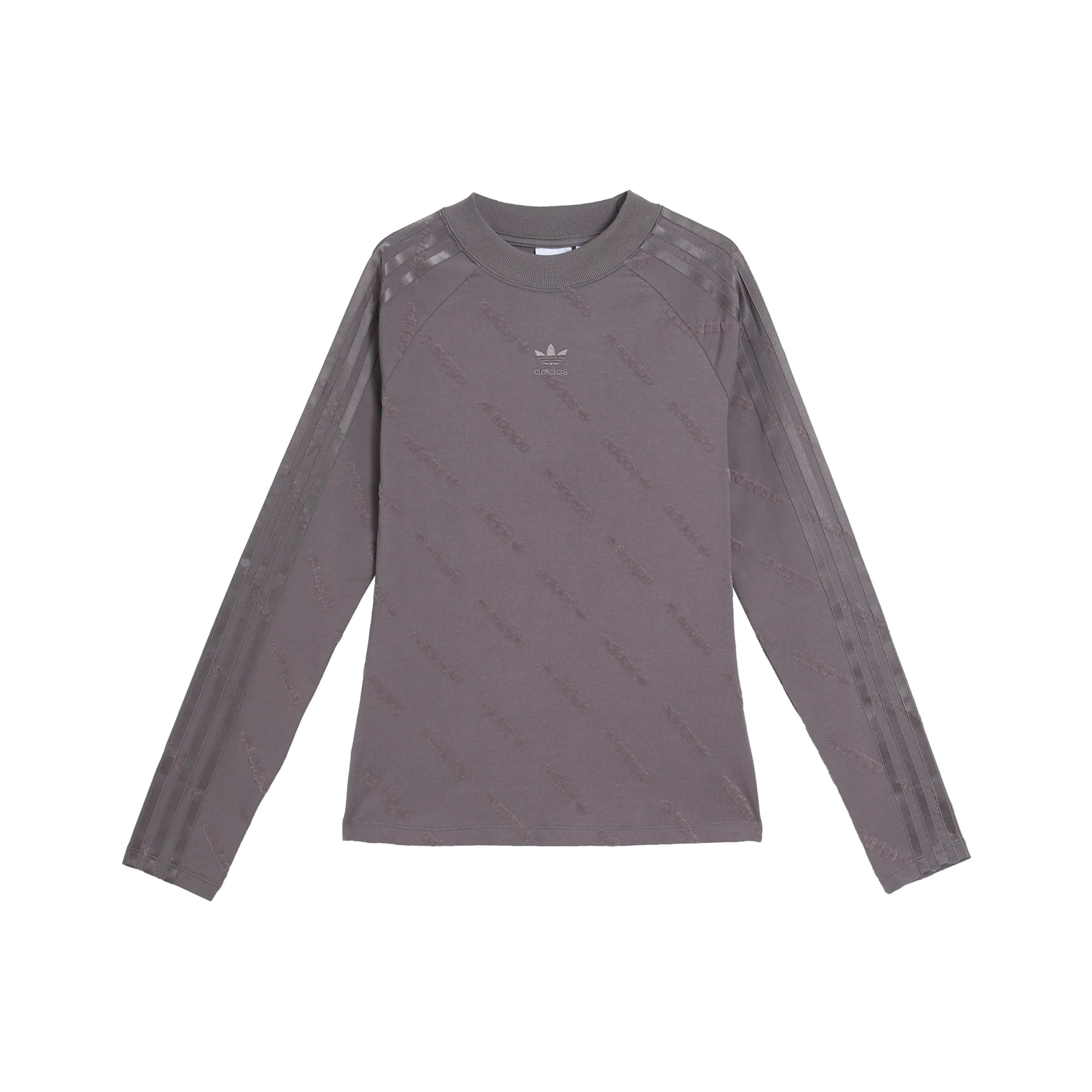 Adidas Originals LONG SLEEVE TOP T Shirt Women's Shadow Trace Gray