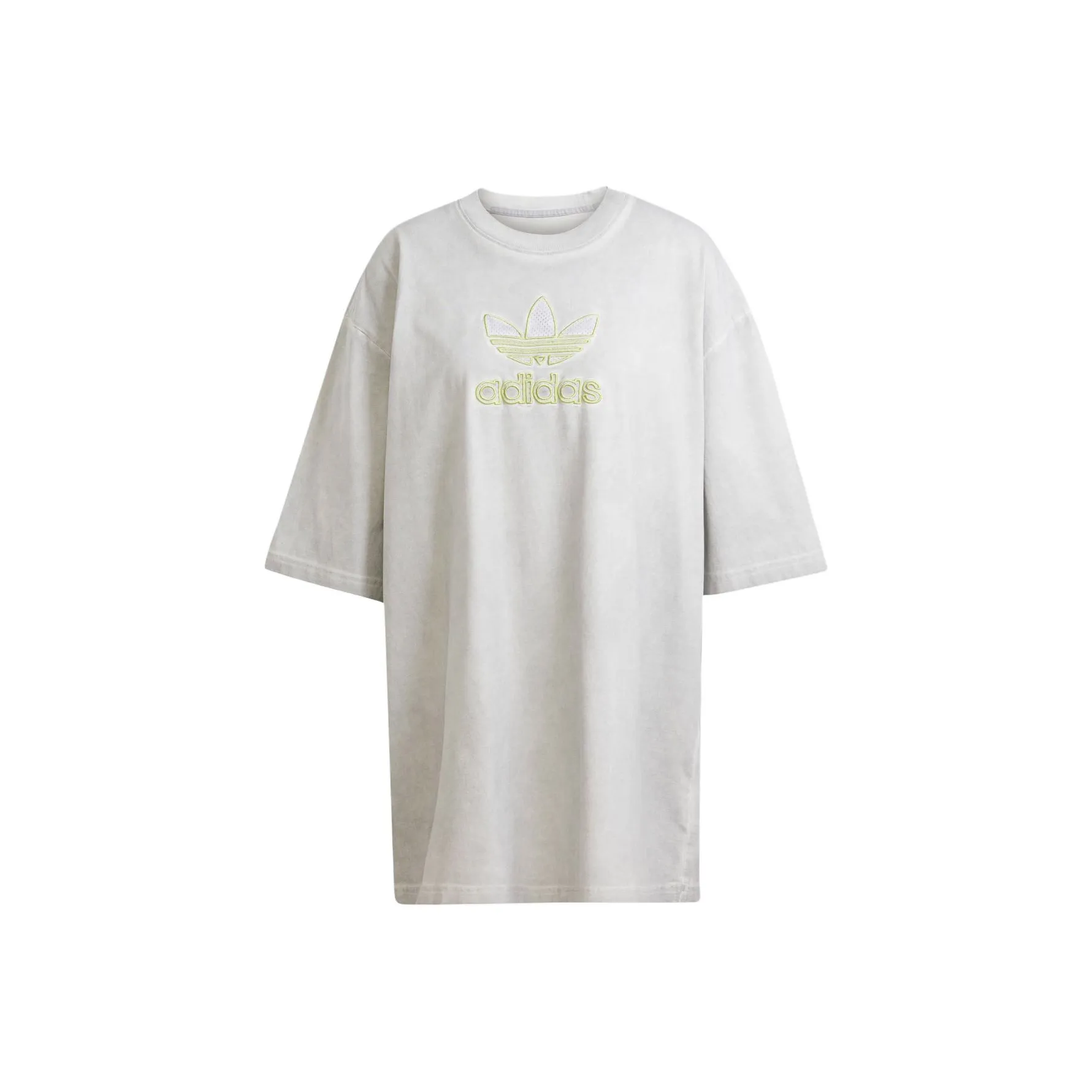 Adidas Originals ADILENIUM Рукав с оборкой T-рубашка Женская Светло-серый