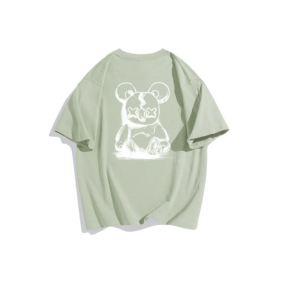 PANDA BASE Короткий рукав Т-рубашка Топ Женская