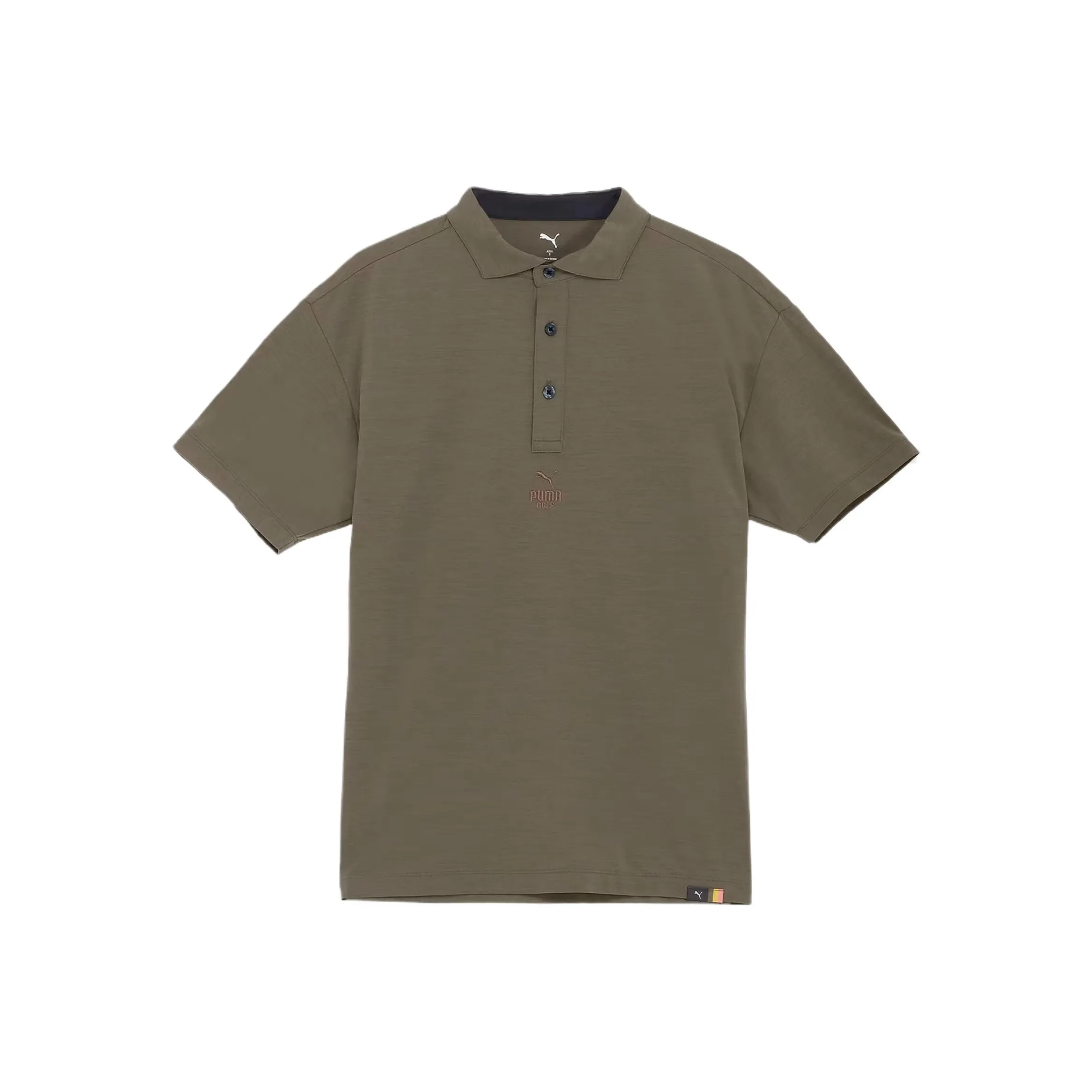 PUMA GAOERFU Golf Clothing Men's Grass Green