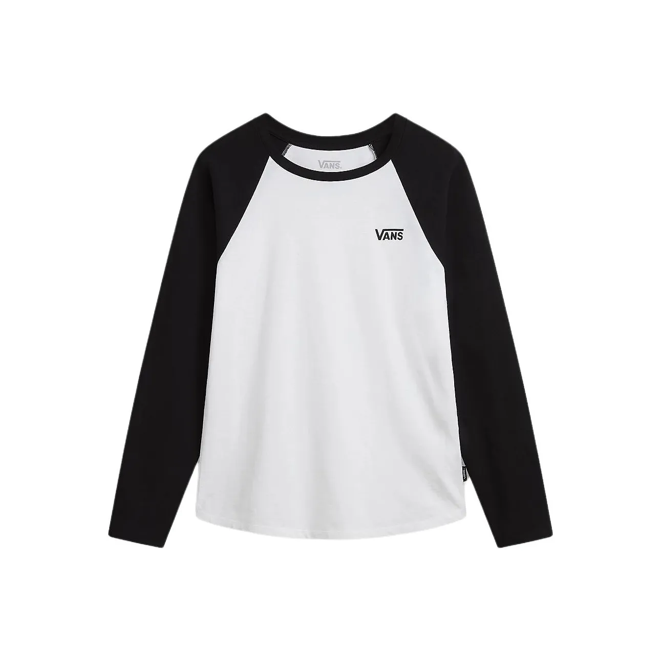Vans Flying V Raglan Sleeve T Shirt Women's Black