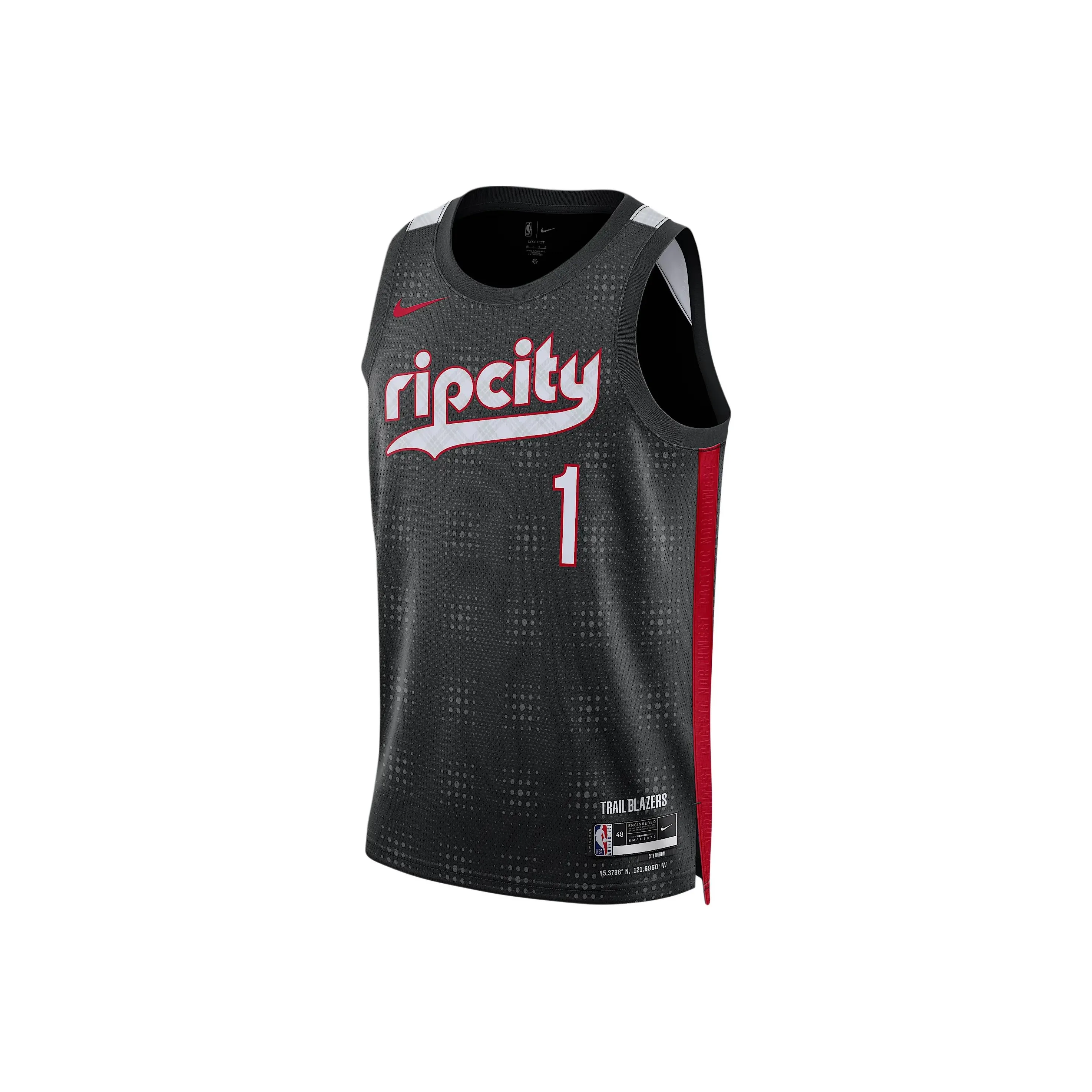 Nike Anfernee Simons Portland Trail Blazers 2024/25 City Edition Men's Nike Dri FIT Nba Swingman Jersey