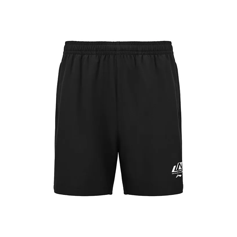 LINING Table Tennis Series Повседневные шорты Унисекс Черный