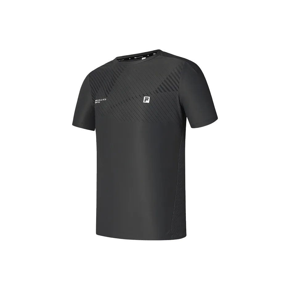 FILA AthleticsFitness T Shirt Men's Dark Ink Gray