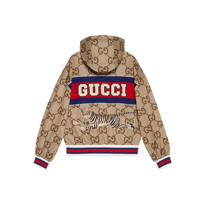 GUCCI Clothing Jackets Women
s Camel