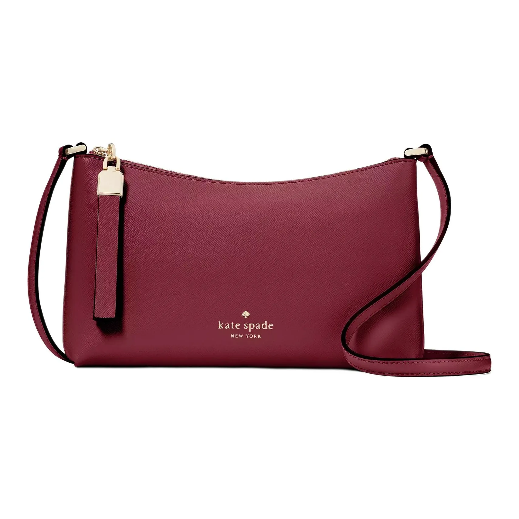 Kate Spade Кожа Сумка через плечо Маленькая Сумка для плеча Женская Ежевика Jams