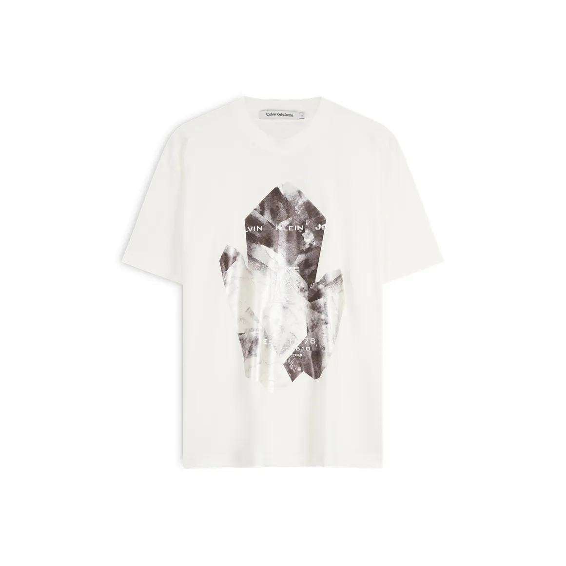 CALVIN KLEIN T Shirt Women's Cow Ivory