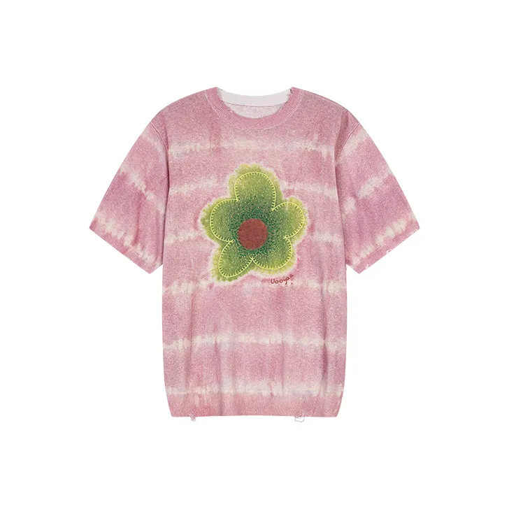 UOOYAA T Shirts Women's Pink