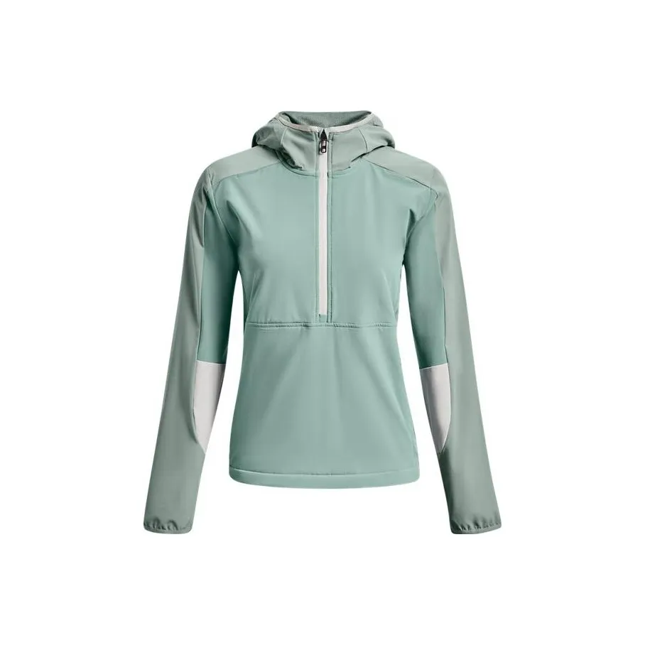 Under Armour Rain Худи Женское Зеленое