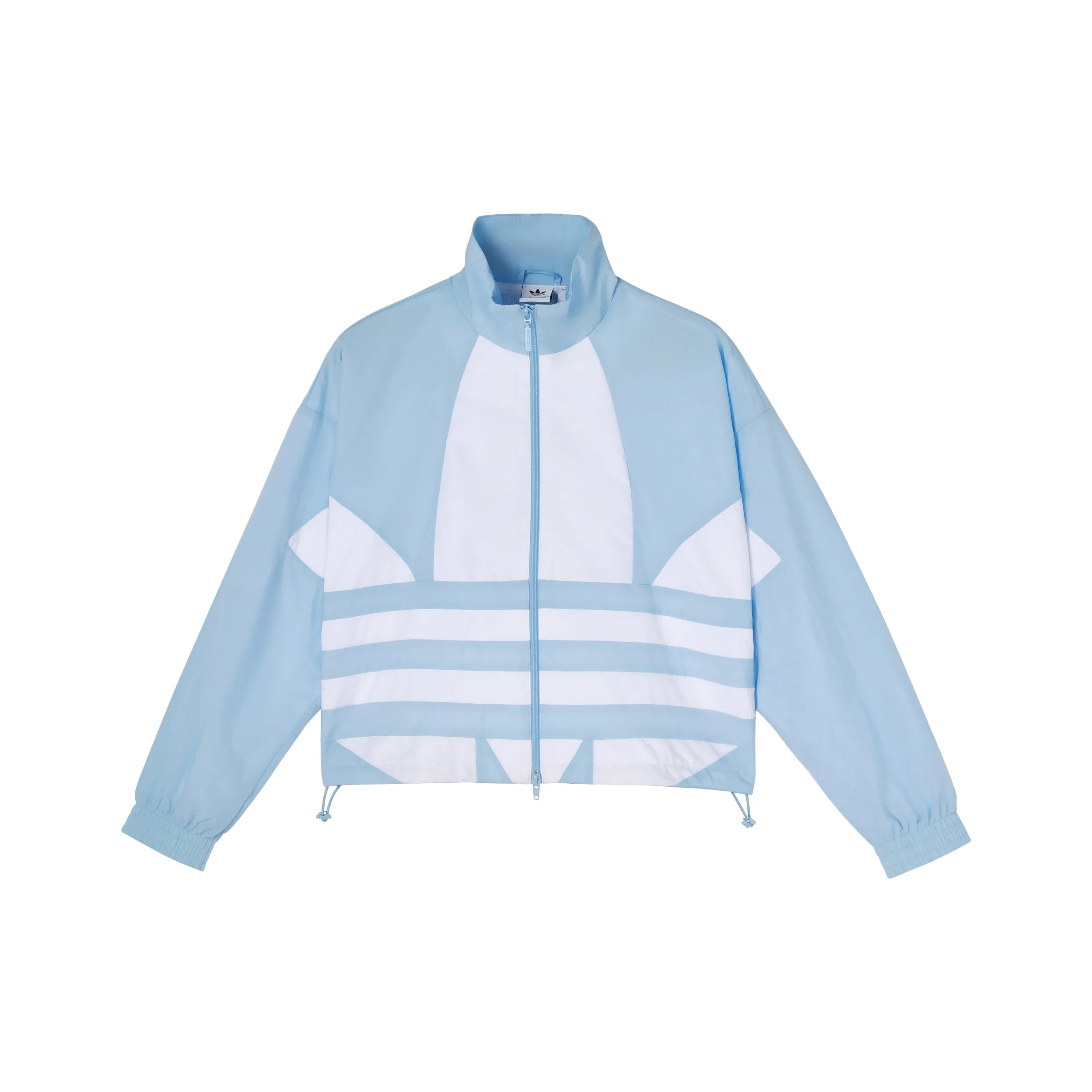 Adidas Originals Large Осенняя Куртка Женская Светло-Синяя