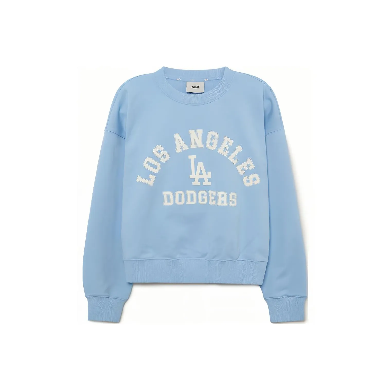 MLB Los Angeles Dodgers Sweatshirt Women's Cream Blue